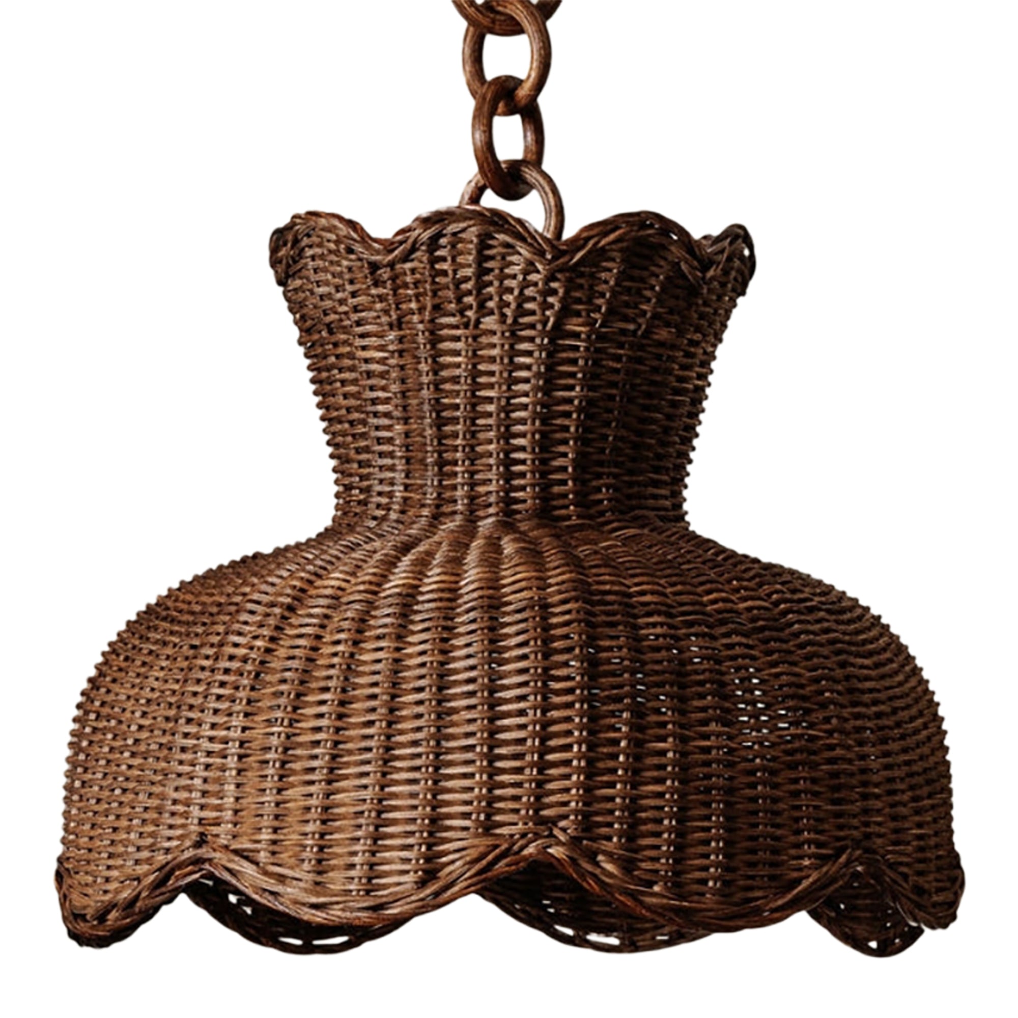 Anar Pendant Shade with Chain (Medium)
