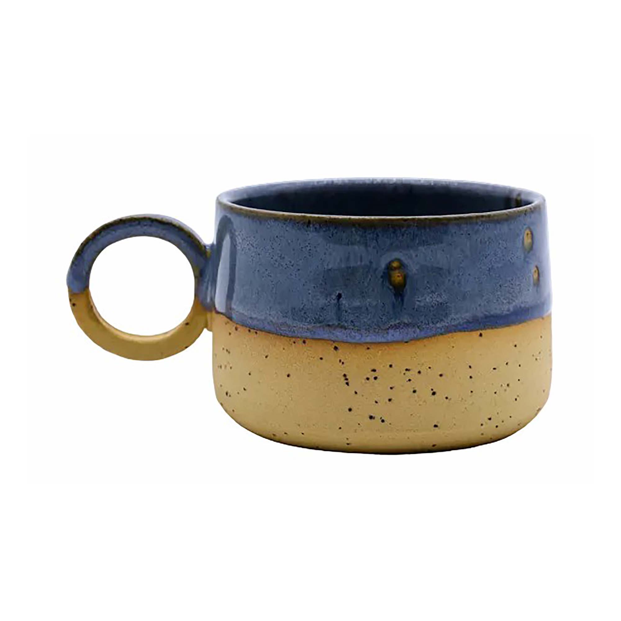 Blunero Perugia Handmade Stoneware Ceramic Mug