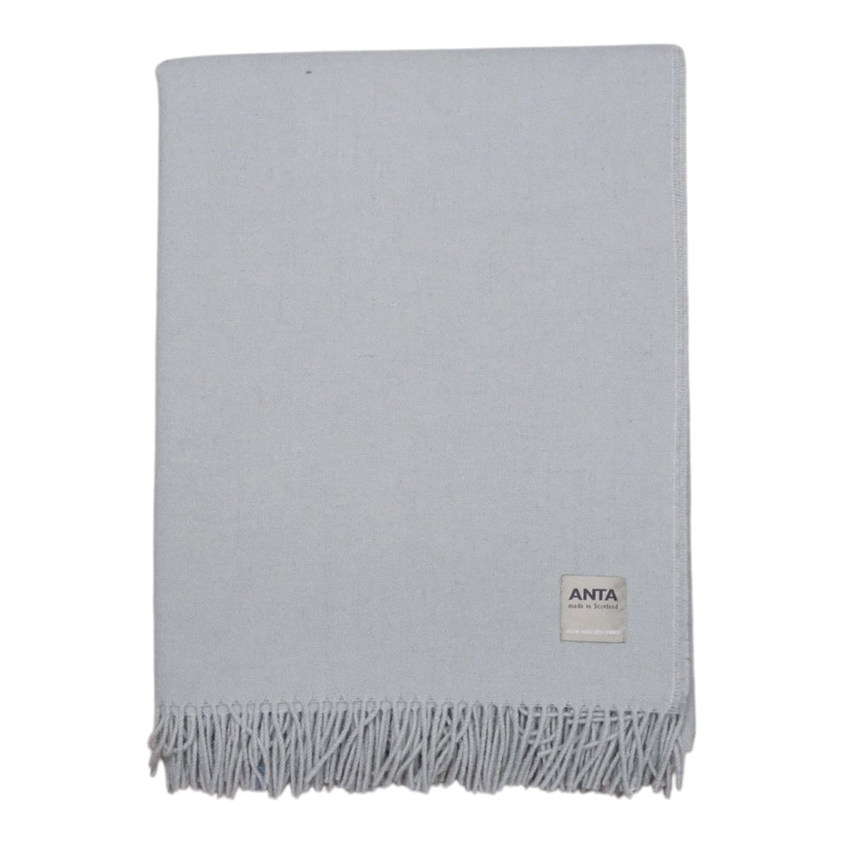 Olive Scottish Lambswool Throw