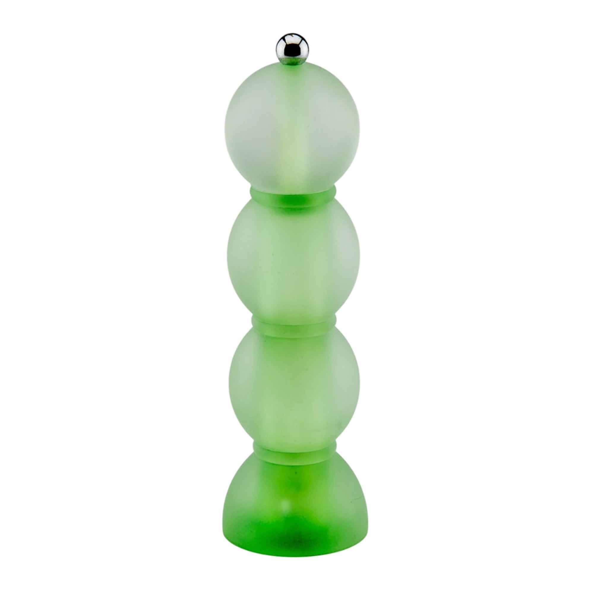 Green Frosty Bobbin Salt or Pepper Mill