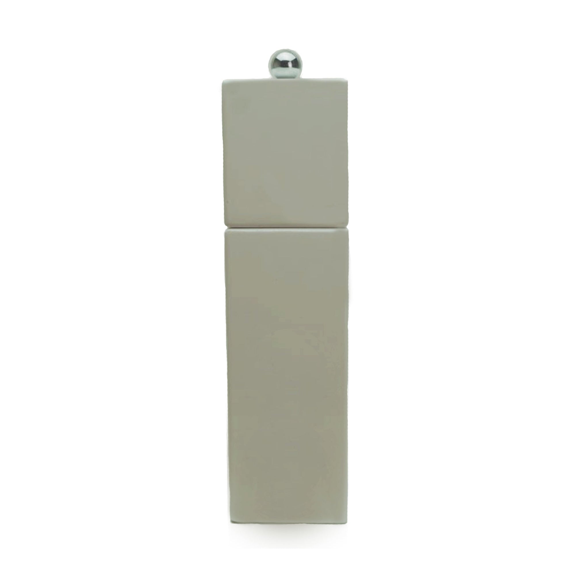 Cappuccino Square Pillar Salt or Pepper Mill