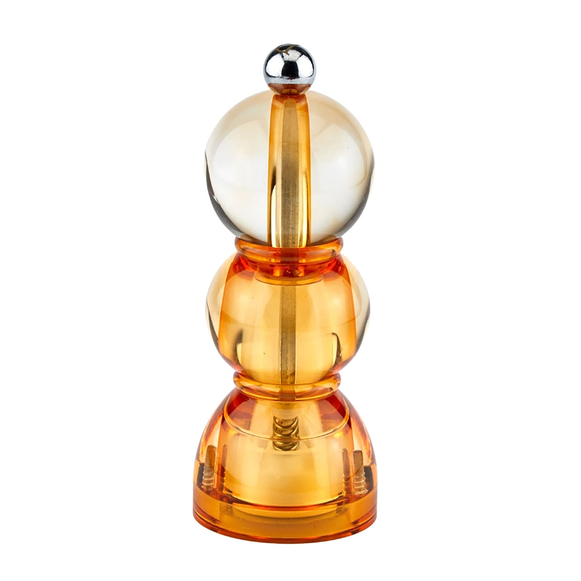 Amber Icy Mini Bob Salt or Pepper Mill
