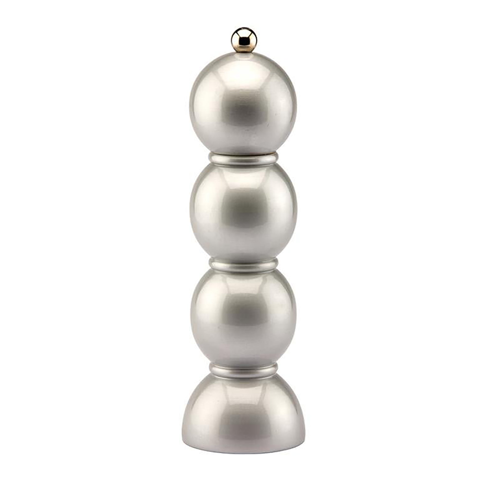 Silver Bobbin Salt and Pepper Mill