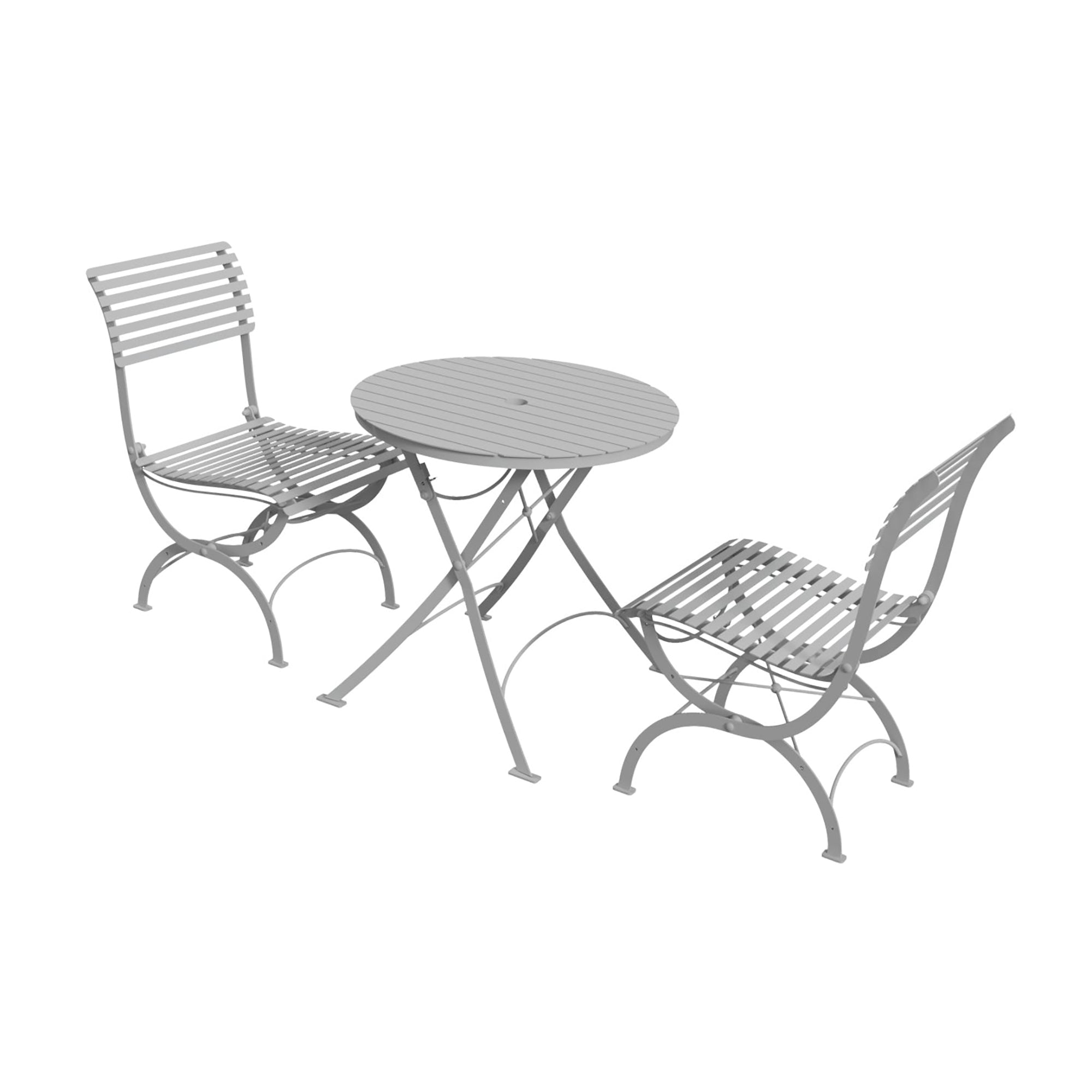 Darsham Bistro Table & 2 Chairs Type A Etched