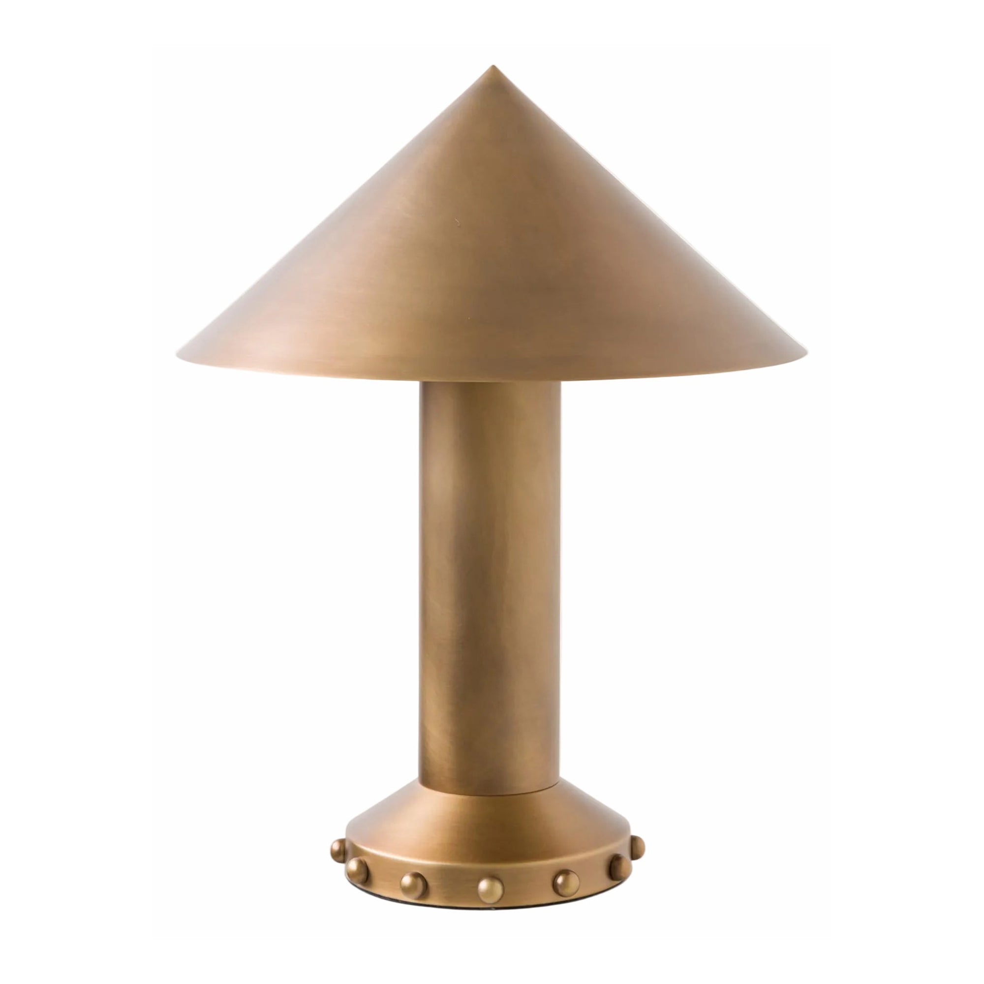 Structure Table Lamp A - Aged Brass