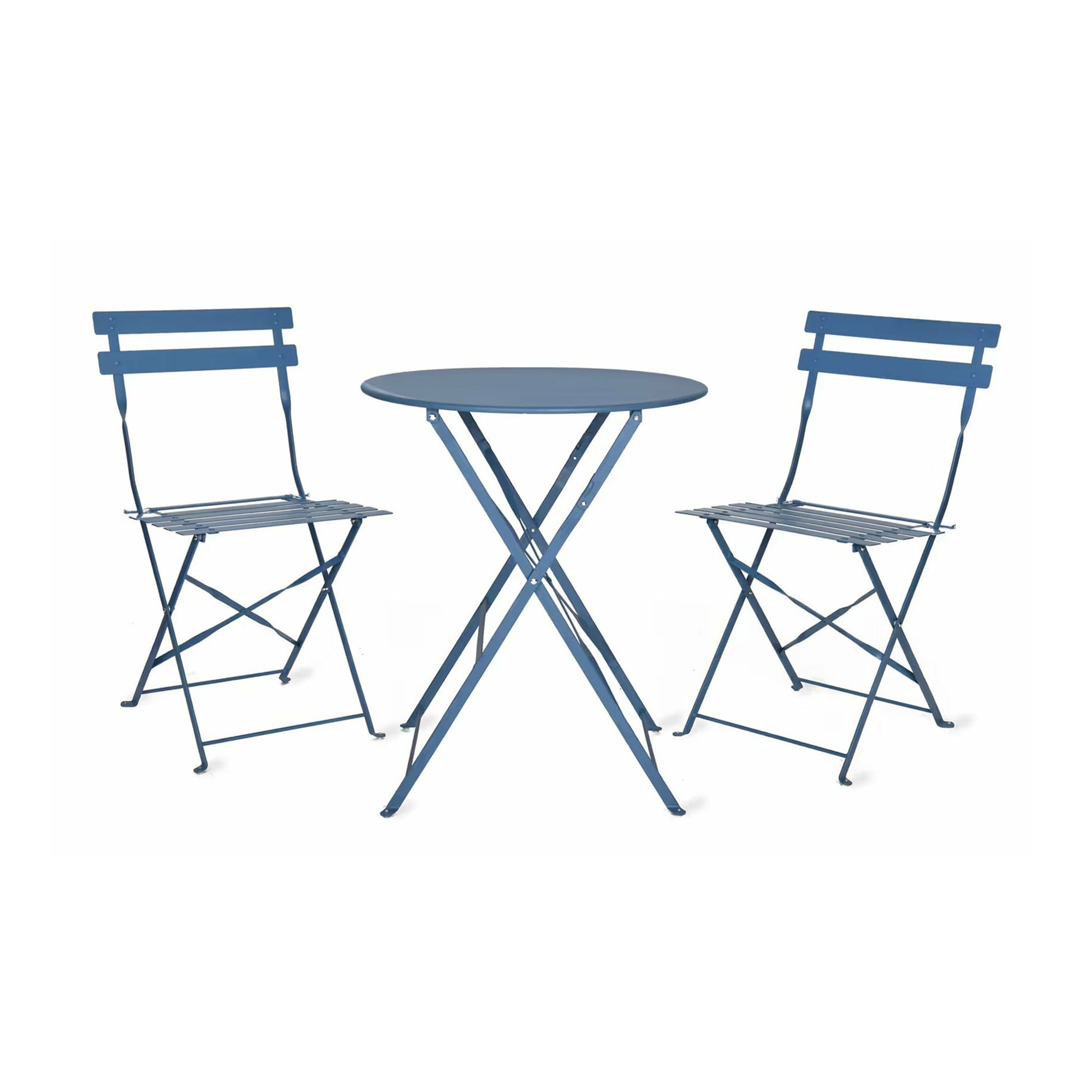 Rive Droite Bistro Table & Chairs Set | Small | Cove Blue