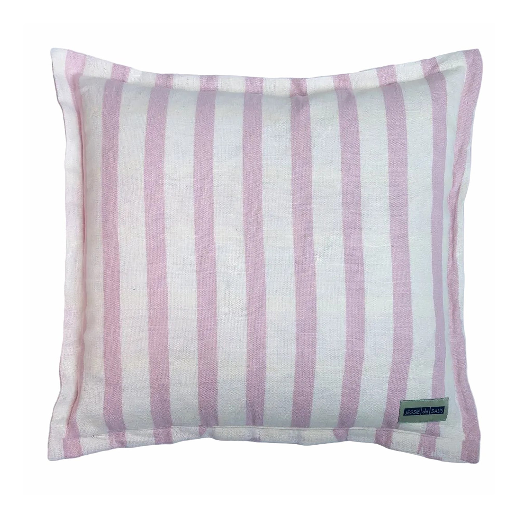 Lino Stripe Dusty Pink