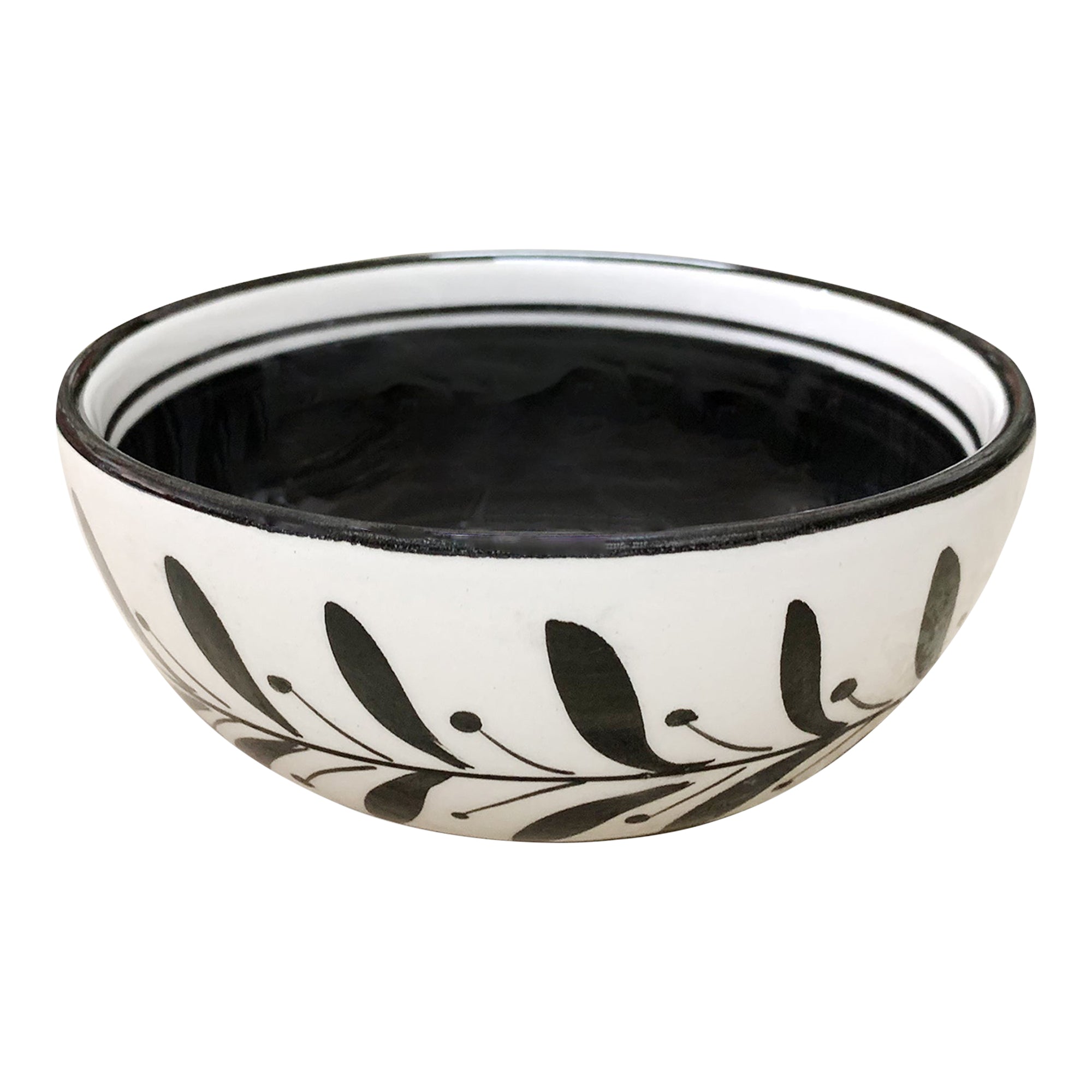 Soup Bowl - Helecho - Jet Black