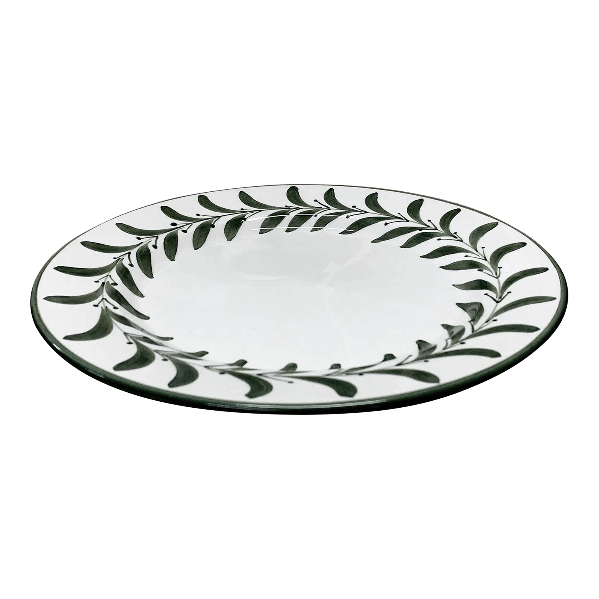 Dinner Plate - Helecho - Jet Black