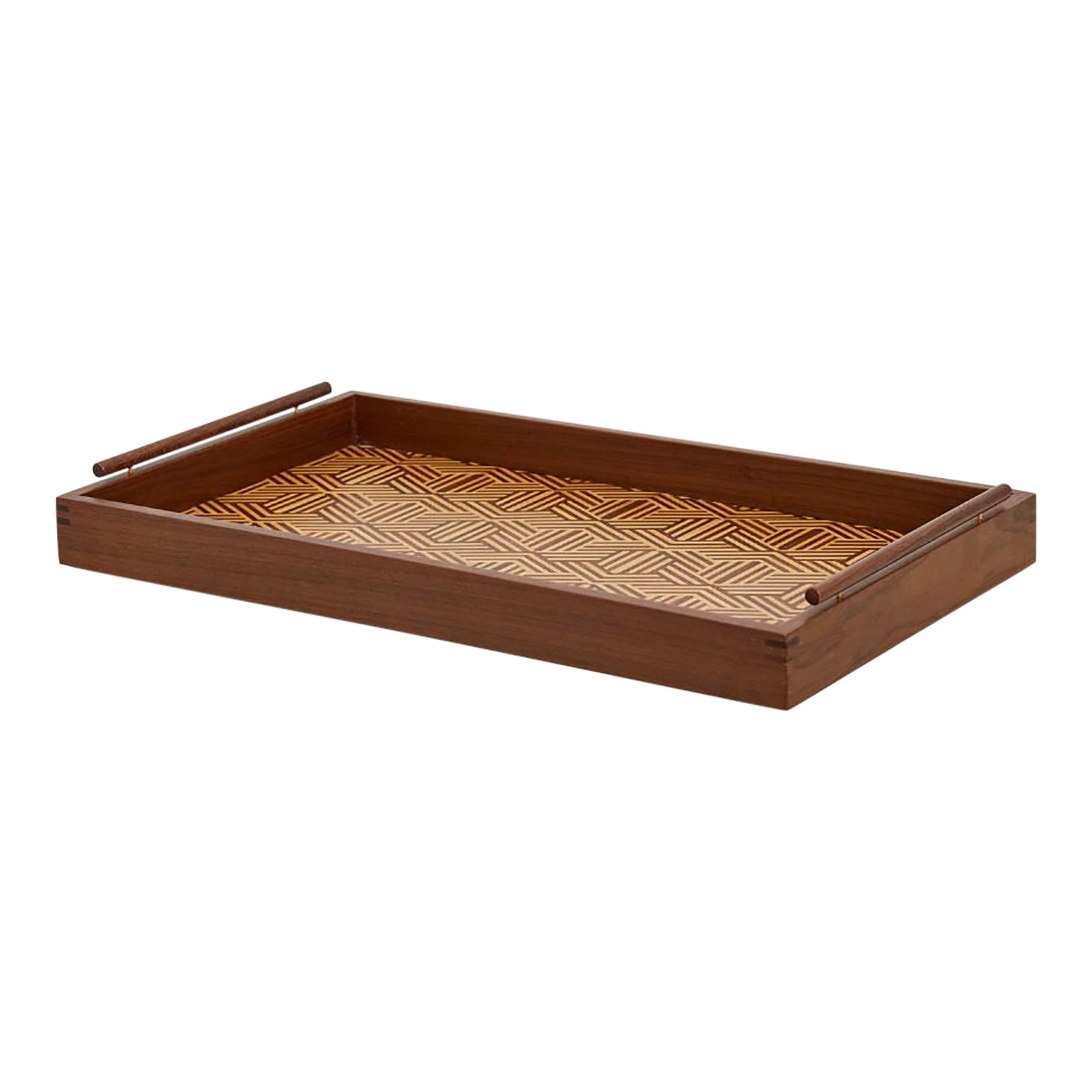 Lara Marquetry Tray | Small