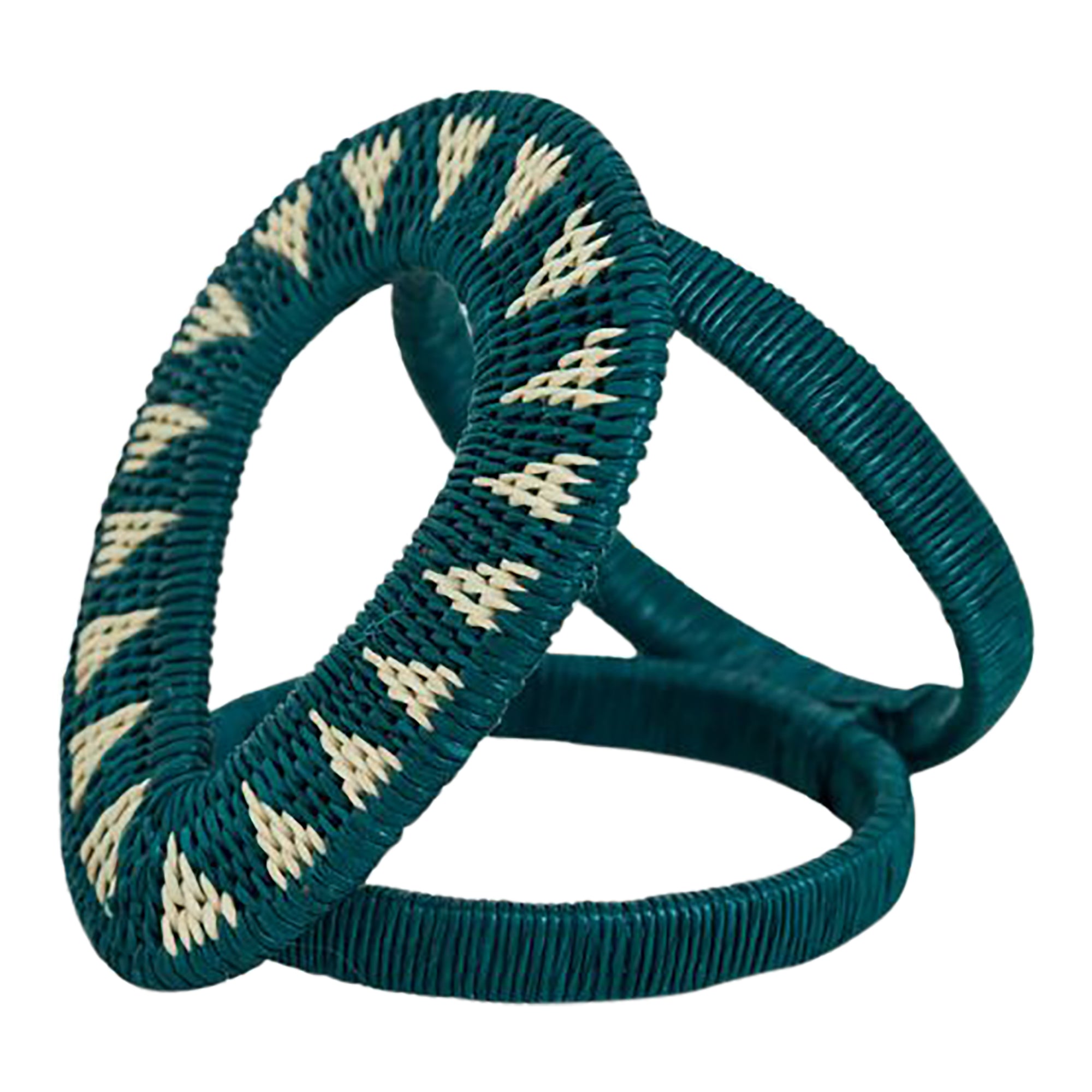 Gota Werregue Napkin Ring - Teal