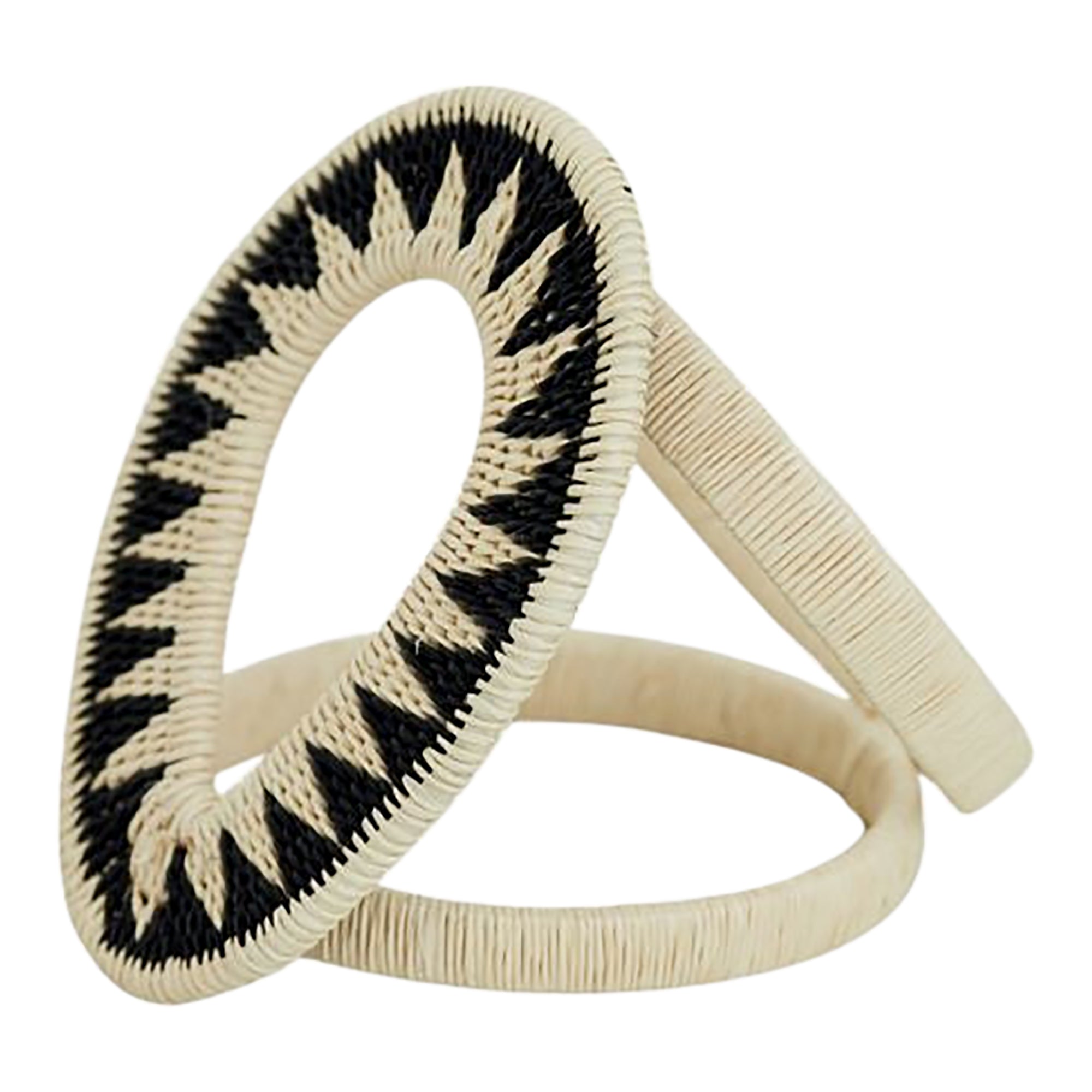 Gota Werregue Napkin Ring - Black