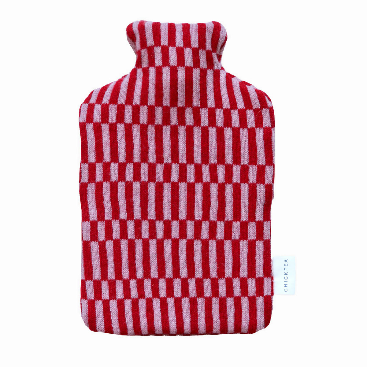 Pink and Red Stuart Hot Water Bottle
