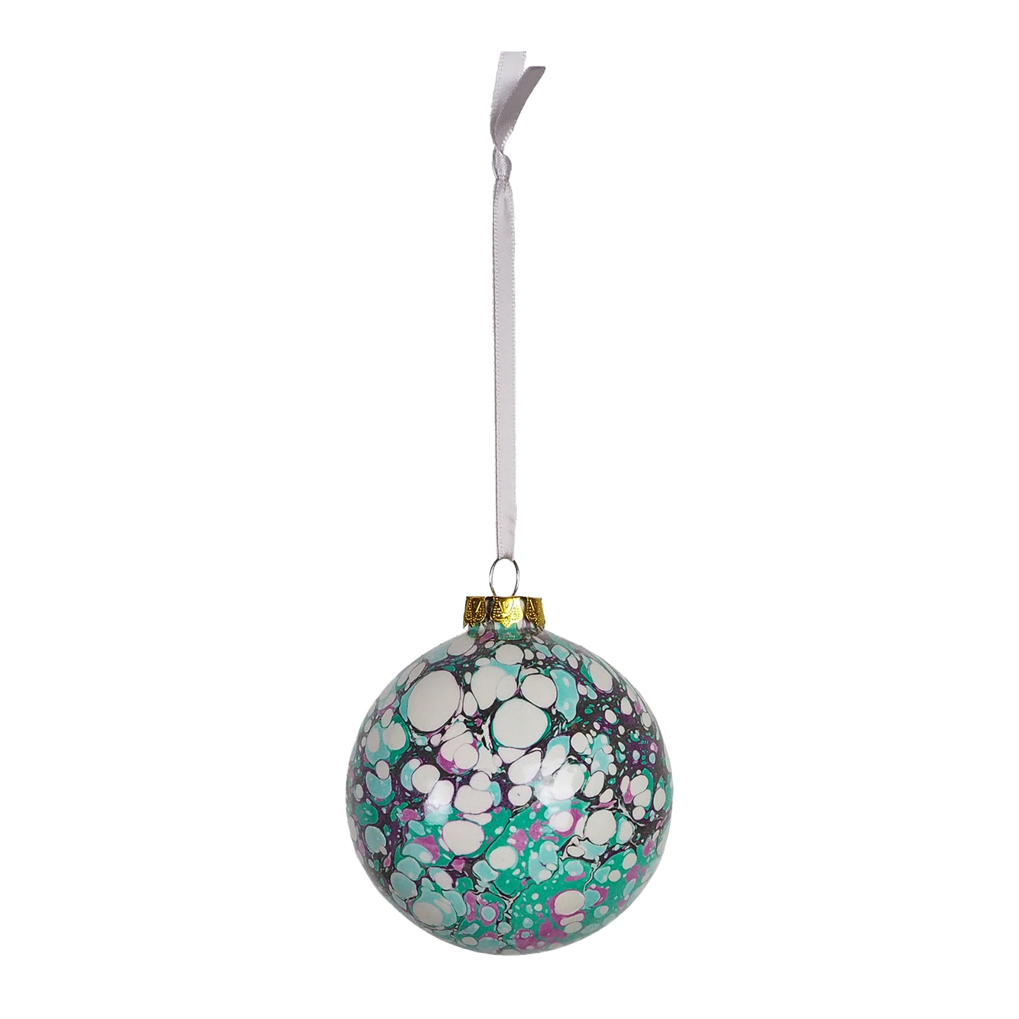 Large Venom Marbled Bauble