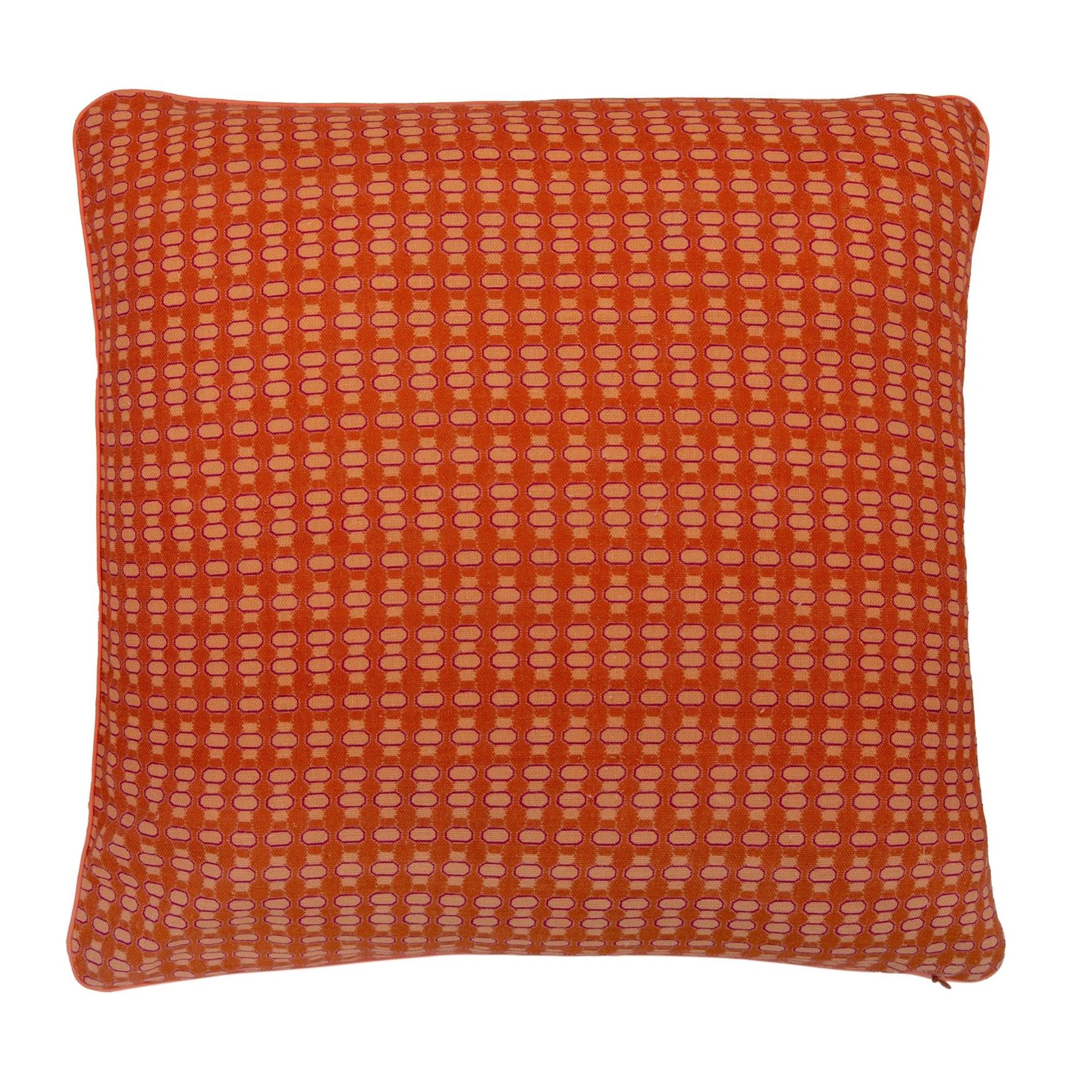 Lali II | Cherry Orange Large Cushion