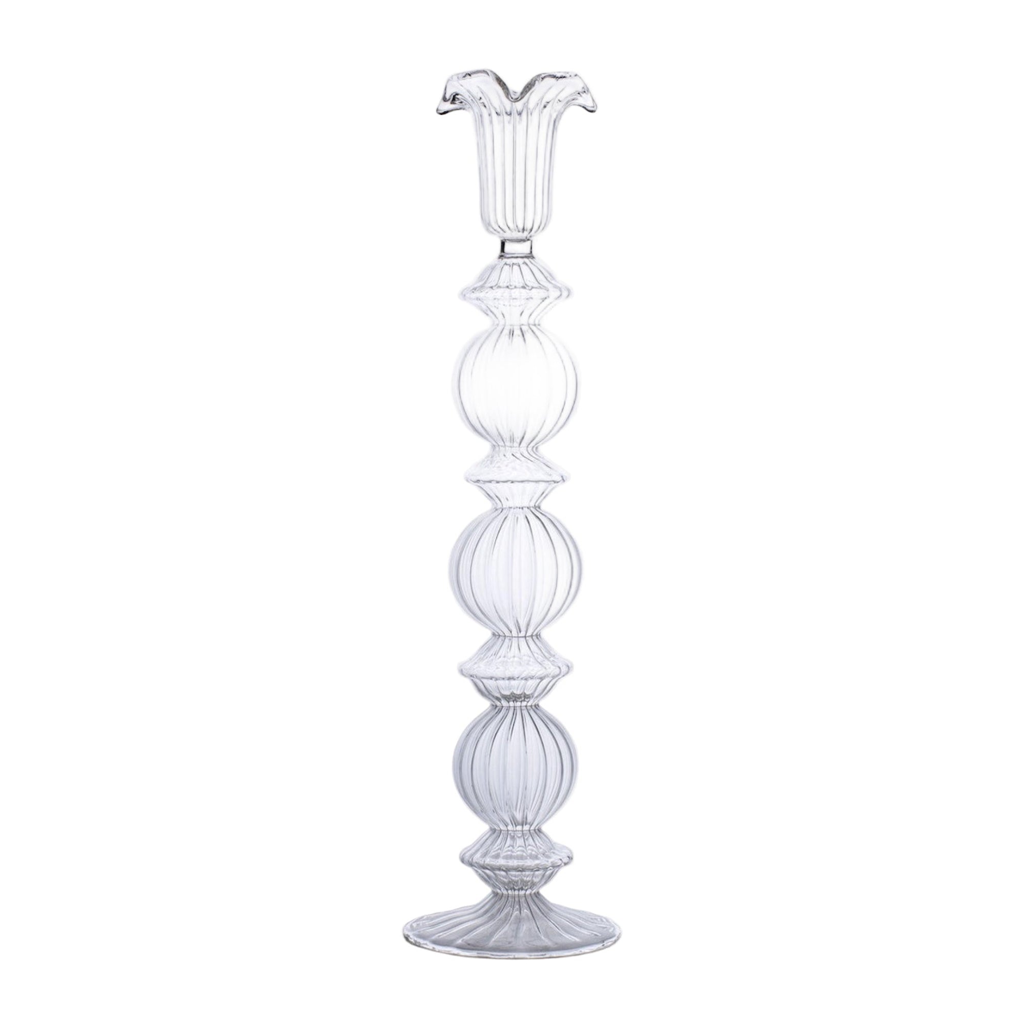 Horus Glass Candlestick