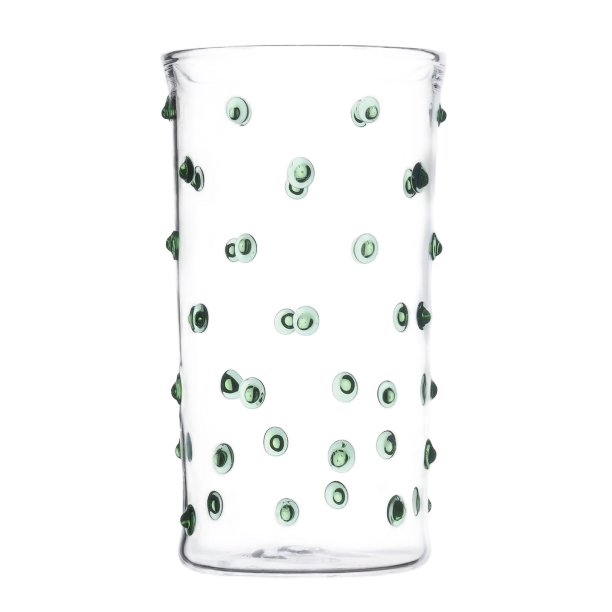 Green Pom Highball Glass