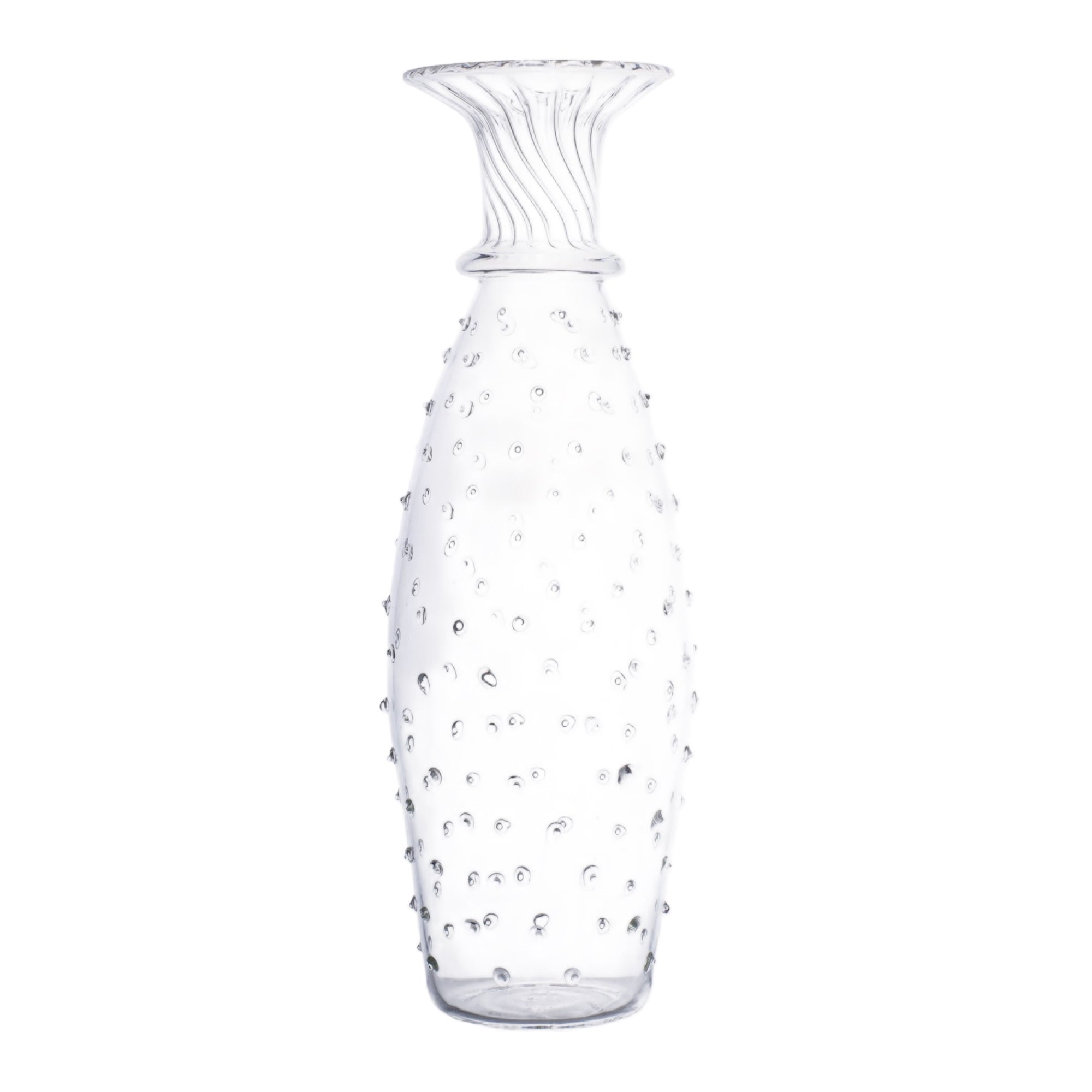 Clear Pom Glass Carafe