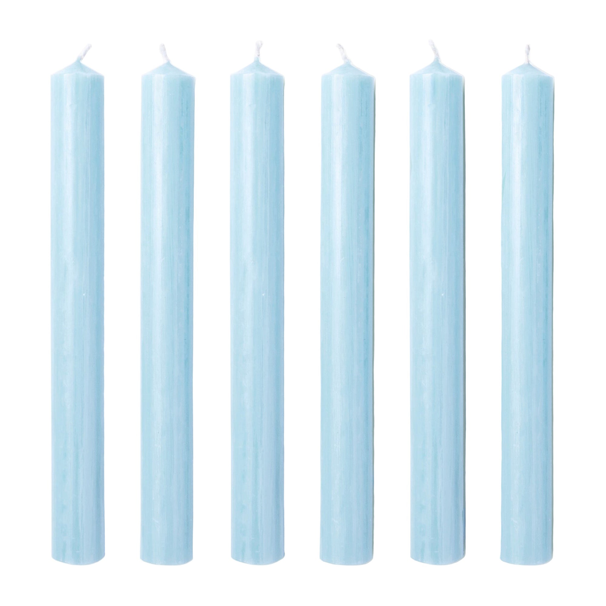 Larkspur Blue Dinner Candles