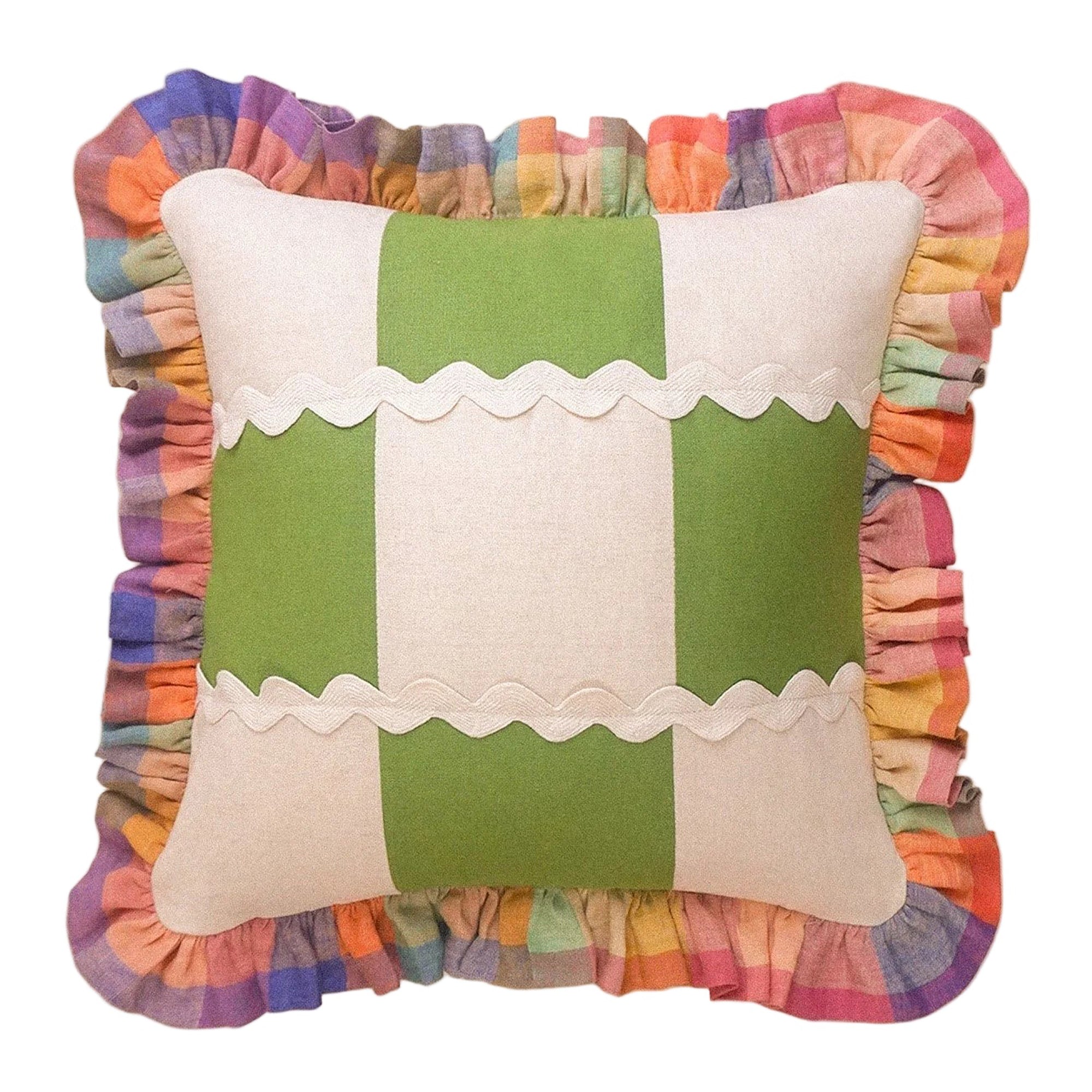 Checkerboard cushion