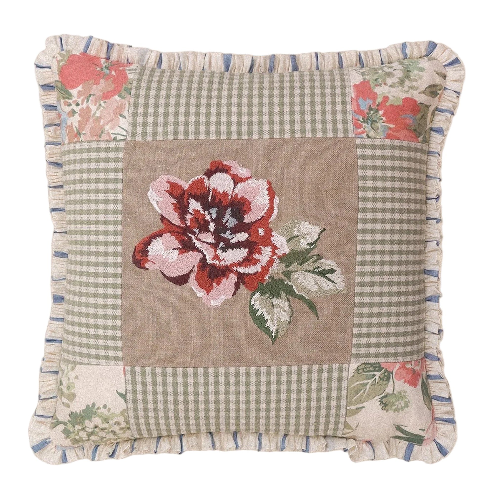 Rosa Patchwork Cushion