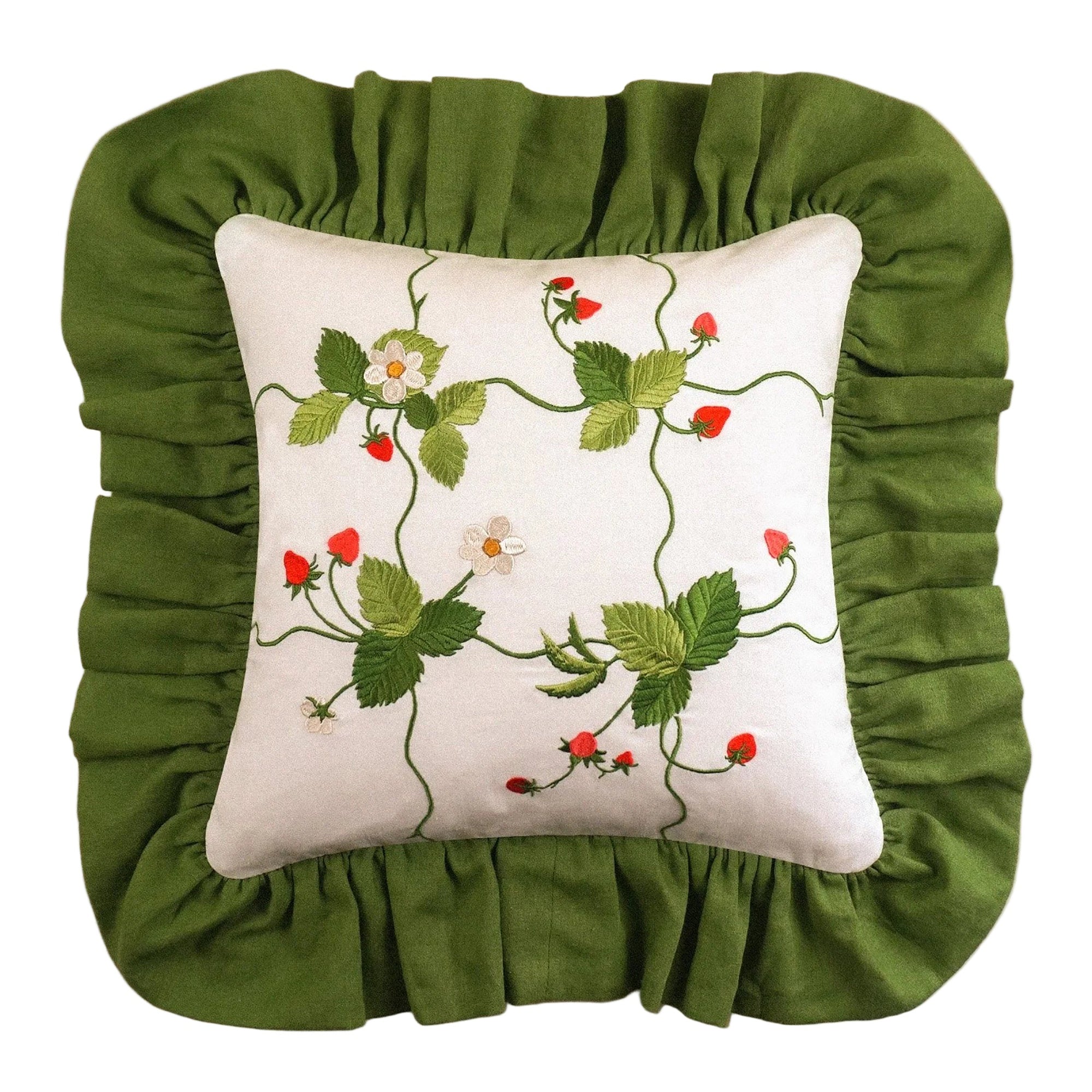 Strawberry Patch Cushion