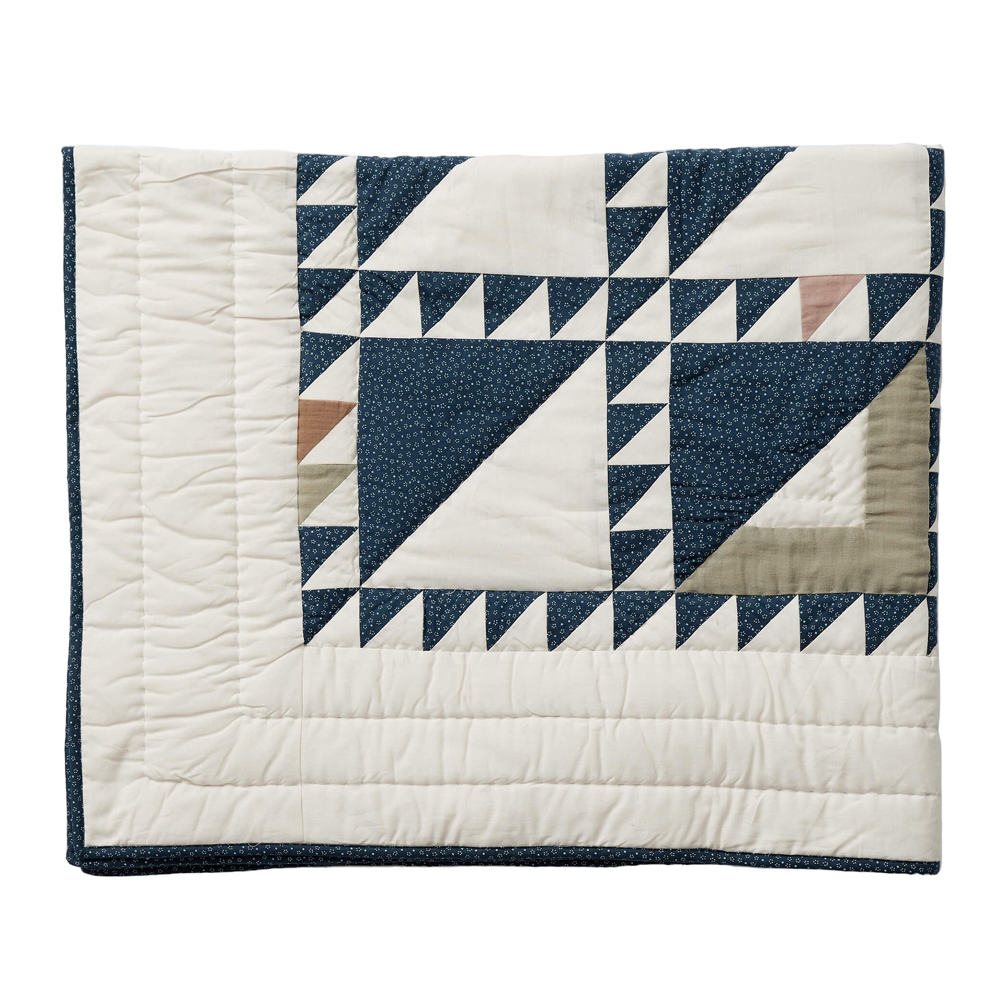Junior Indigo Patchwork Quilt