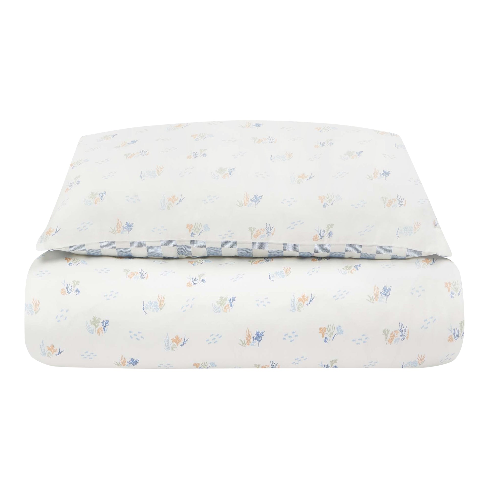 Organic Cotton Single Bedding Set - Waves
