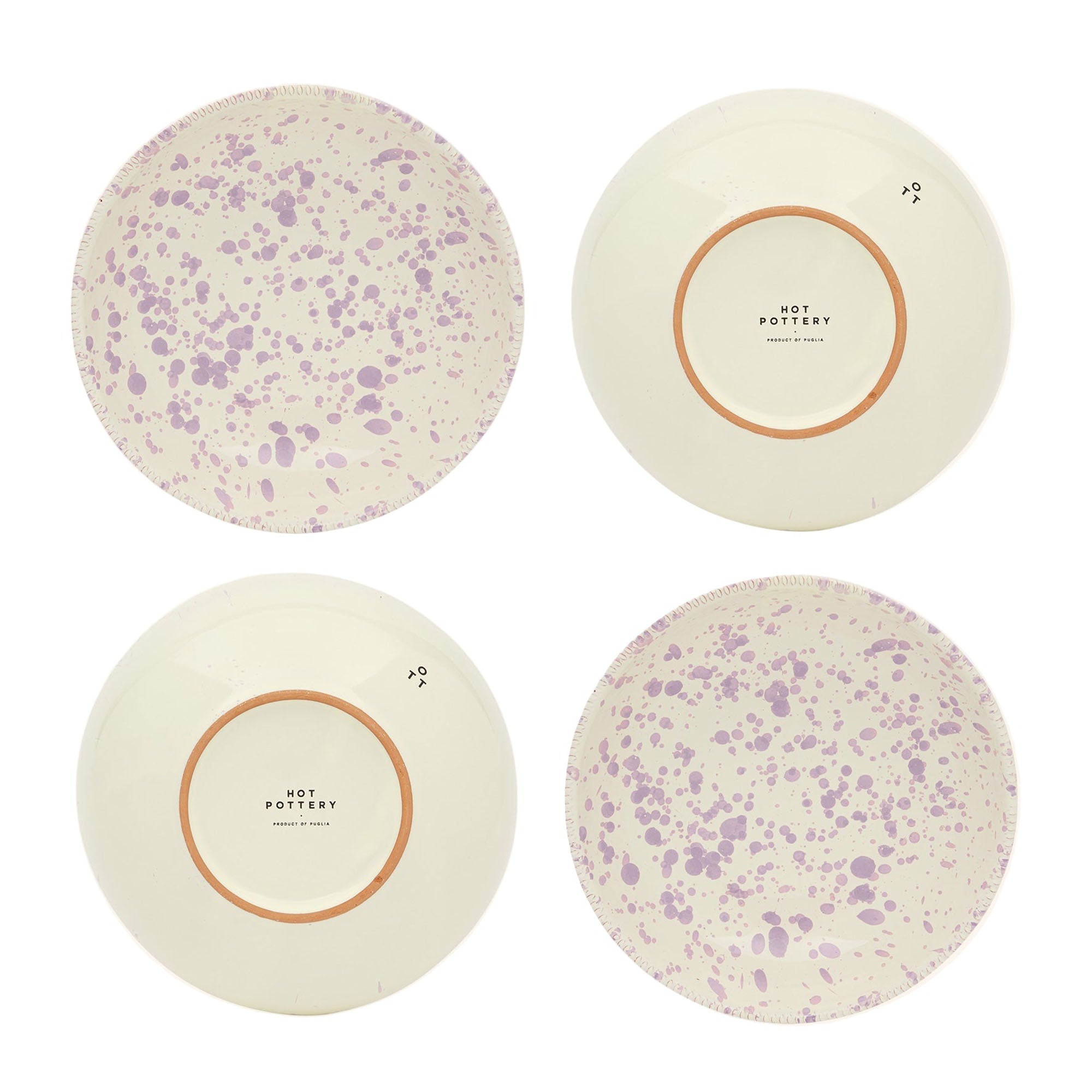 Lilac Pasta Bowl - 4 Pieces