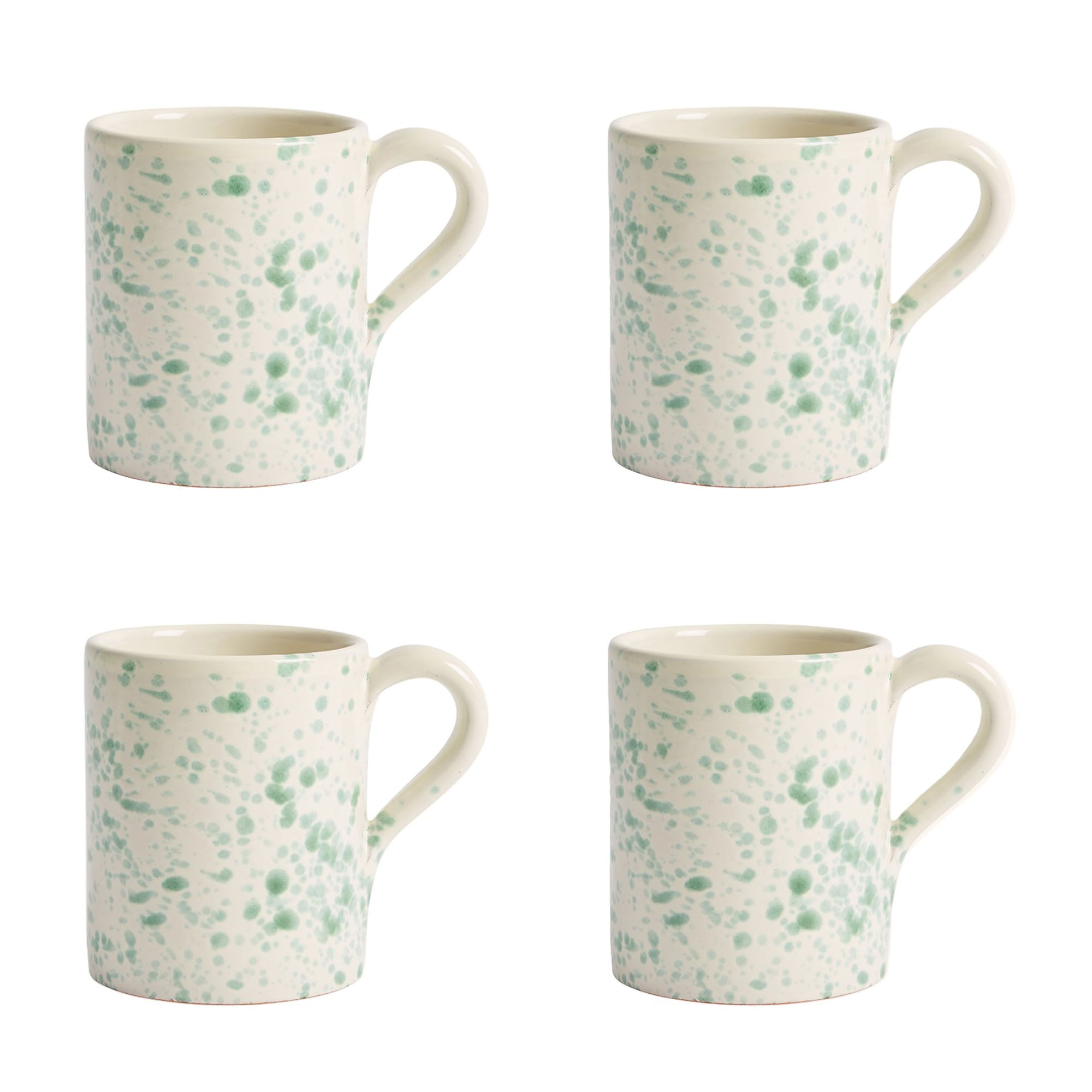 Pistachio Coffee Mug Set - 4 Pieces