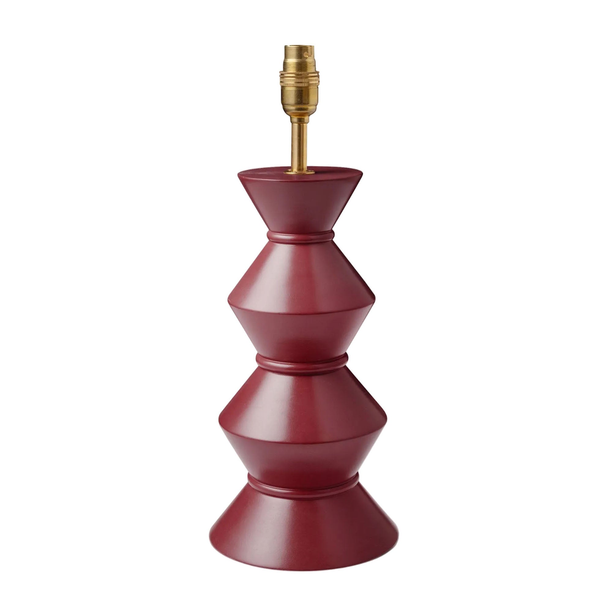 Ziggy Totem Lamp Base | Red