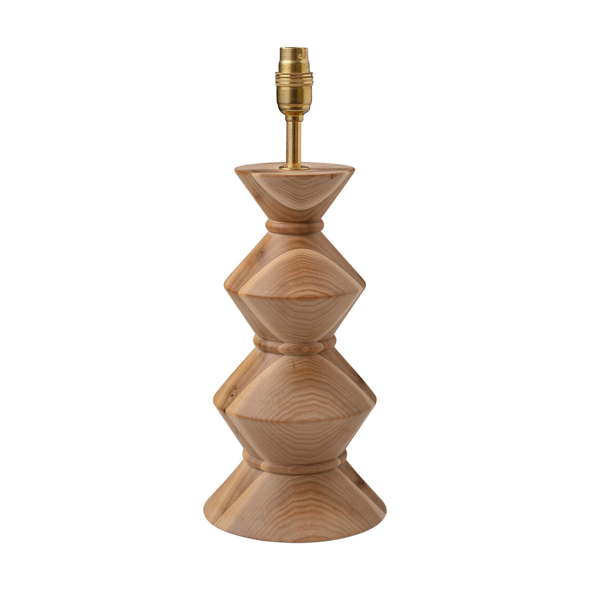 Ziggy Totem Beech Lamp Base