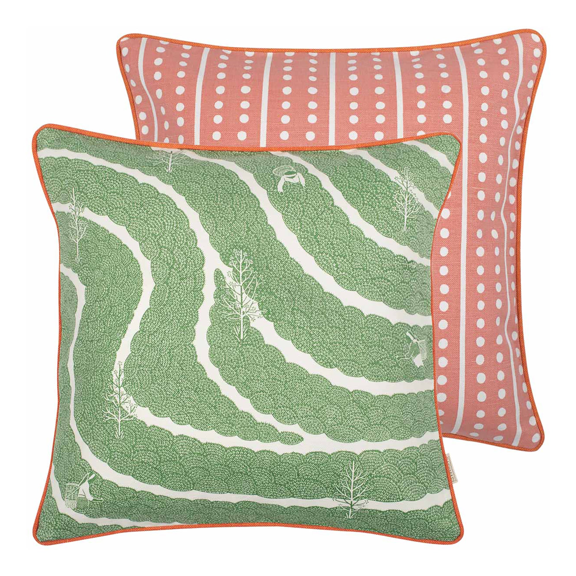 Tea Pickers Cushion Cover