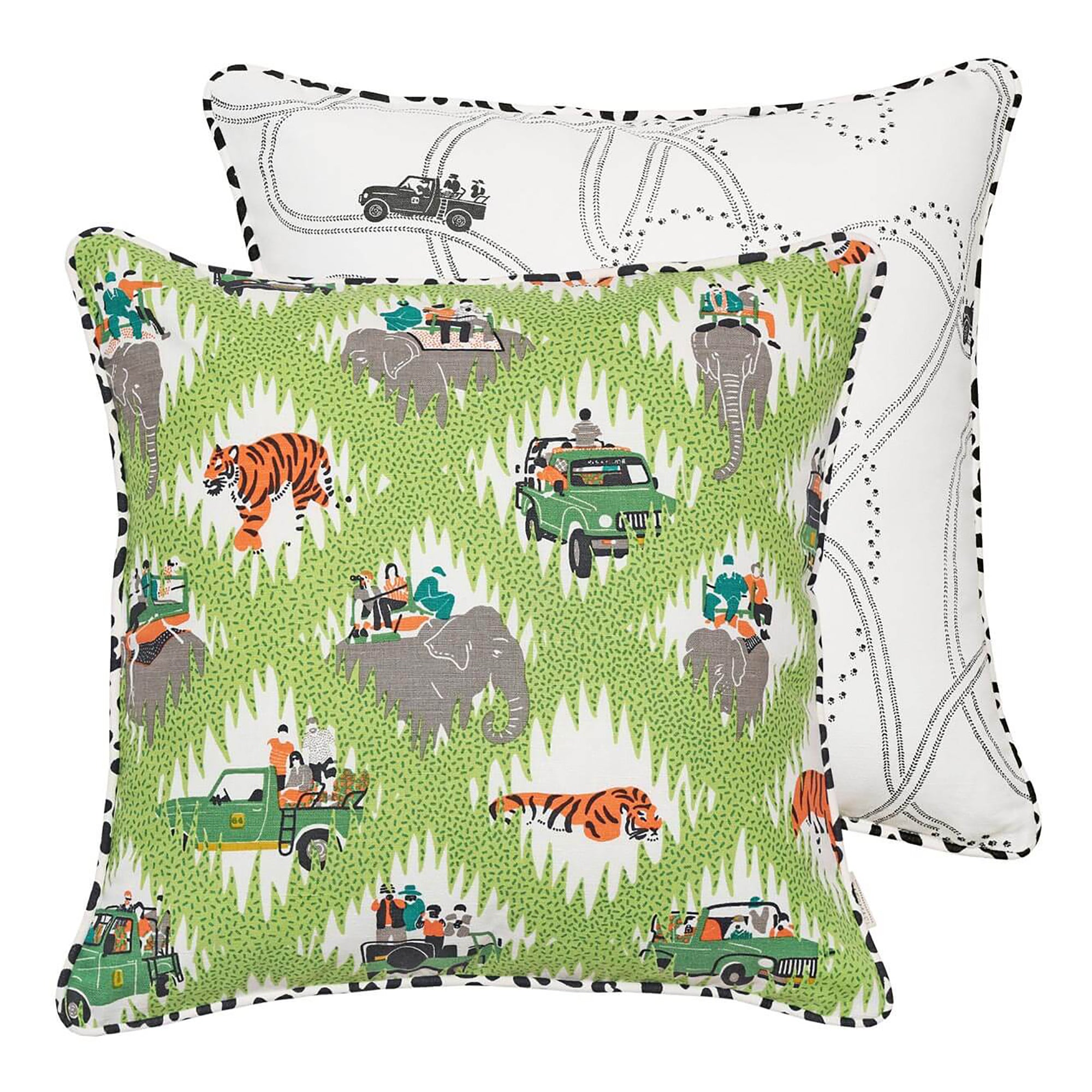 Safari Tracks Cushion Cover