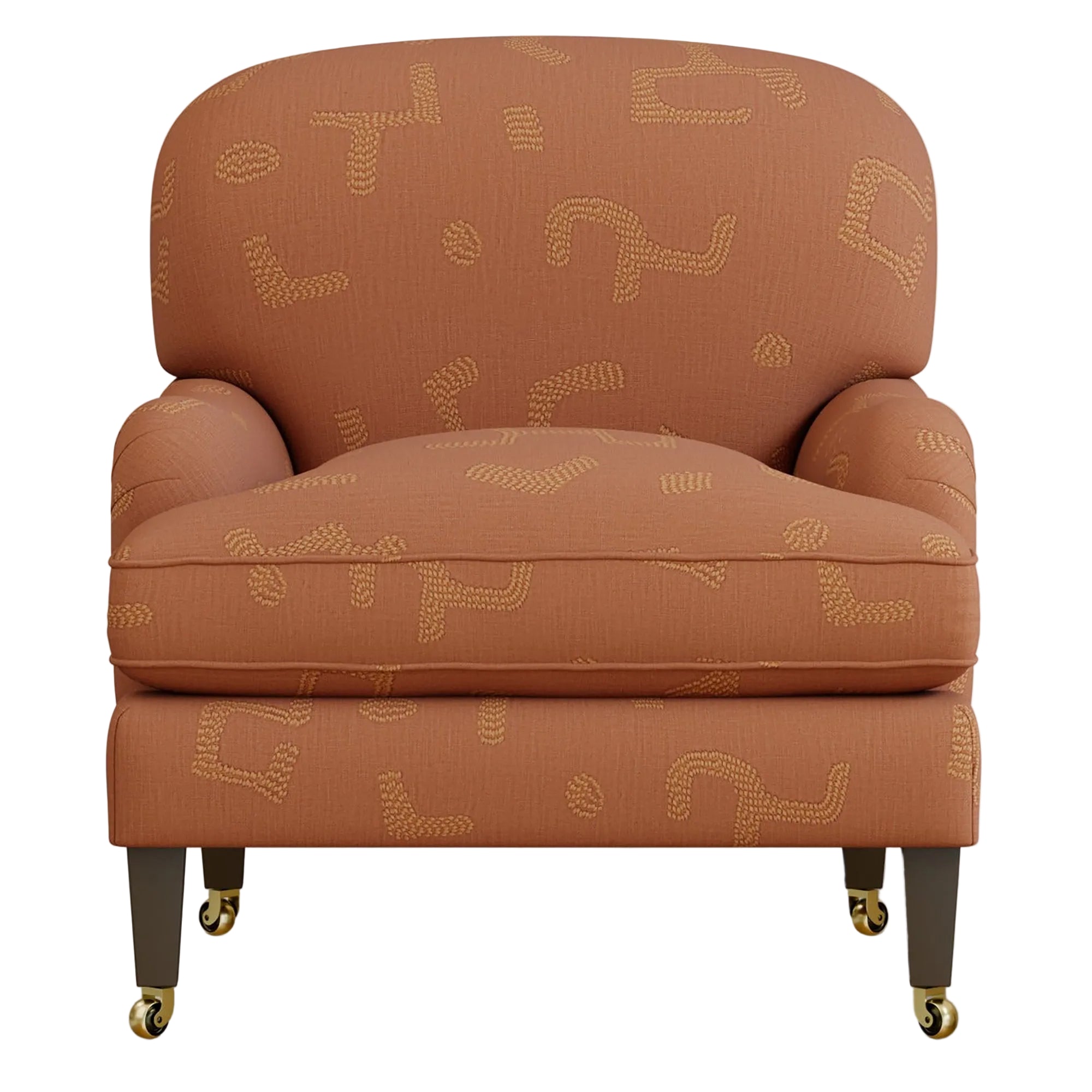 Sofia Armchair, Raphia, Tobacco
