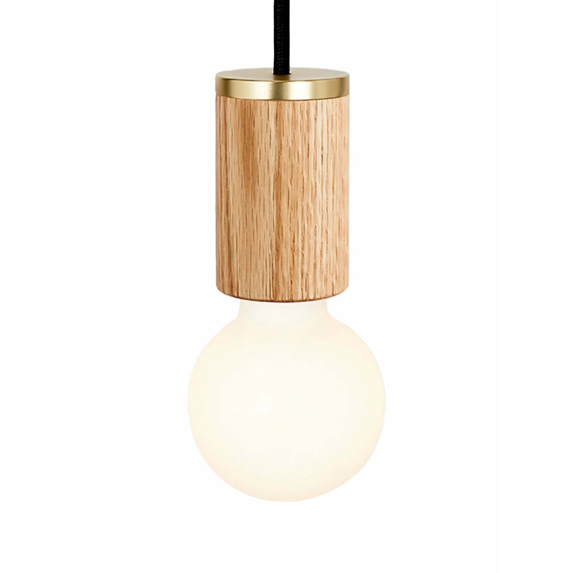 Sphere II Pendant Light in Oak