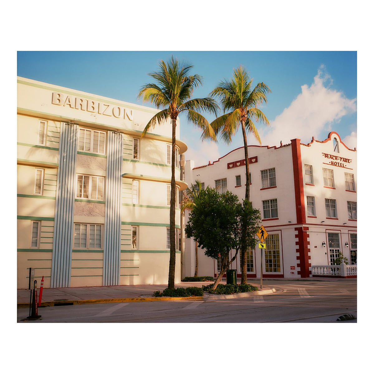 Beach Park, Miami - Limited Edition Print