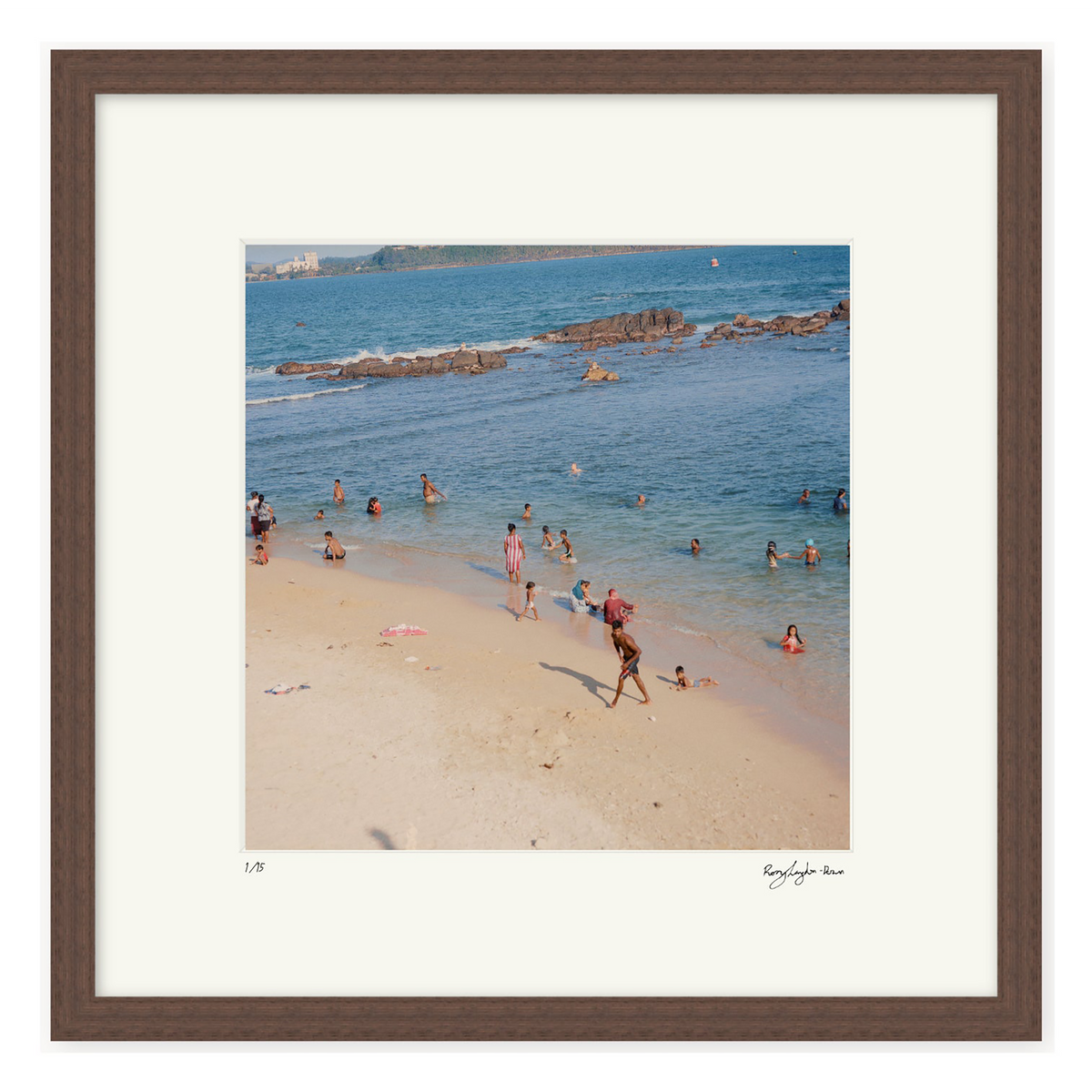 Galle Beach - Limited Edition Square Print