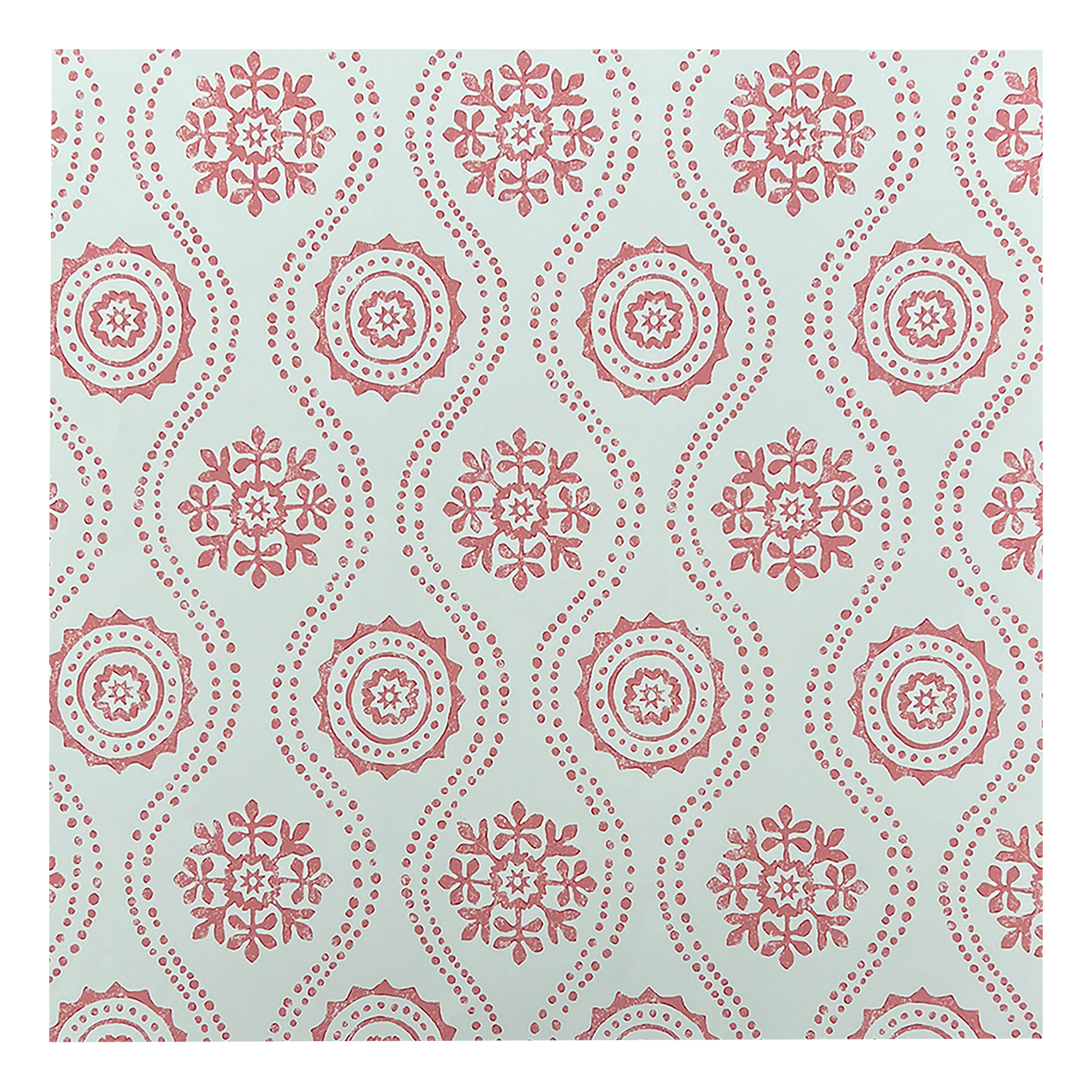 Honfleur Wallpaper - Coral