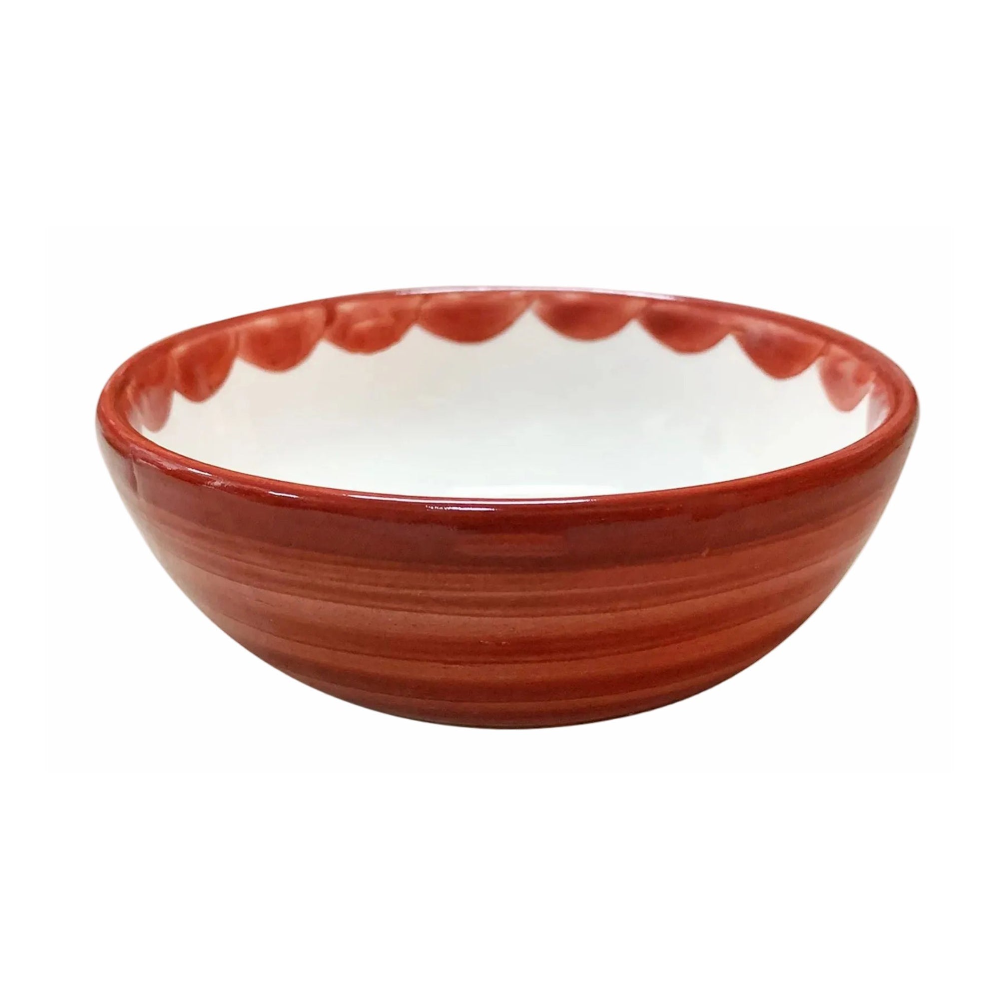 Cascos Bowl, Rust Red