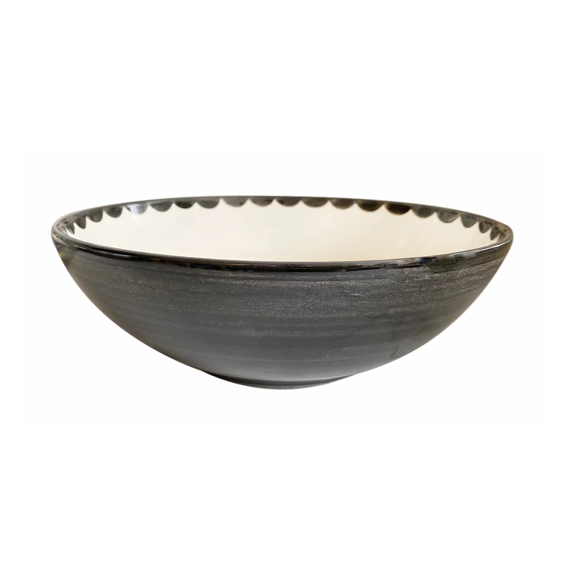 Cascos Salad Bowl, Jet Black
