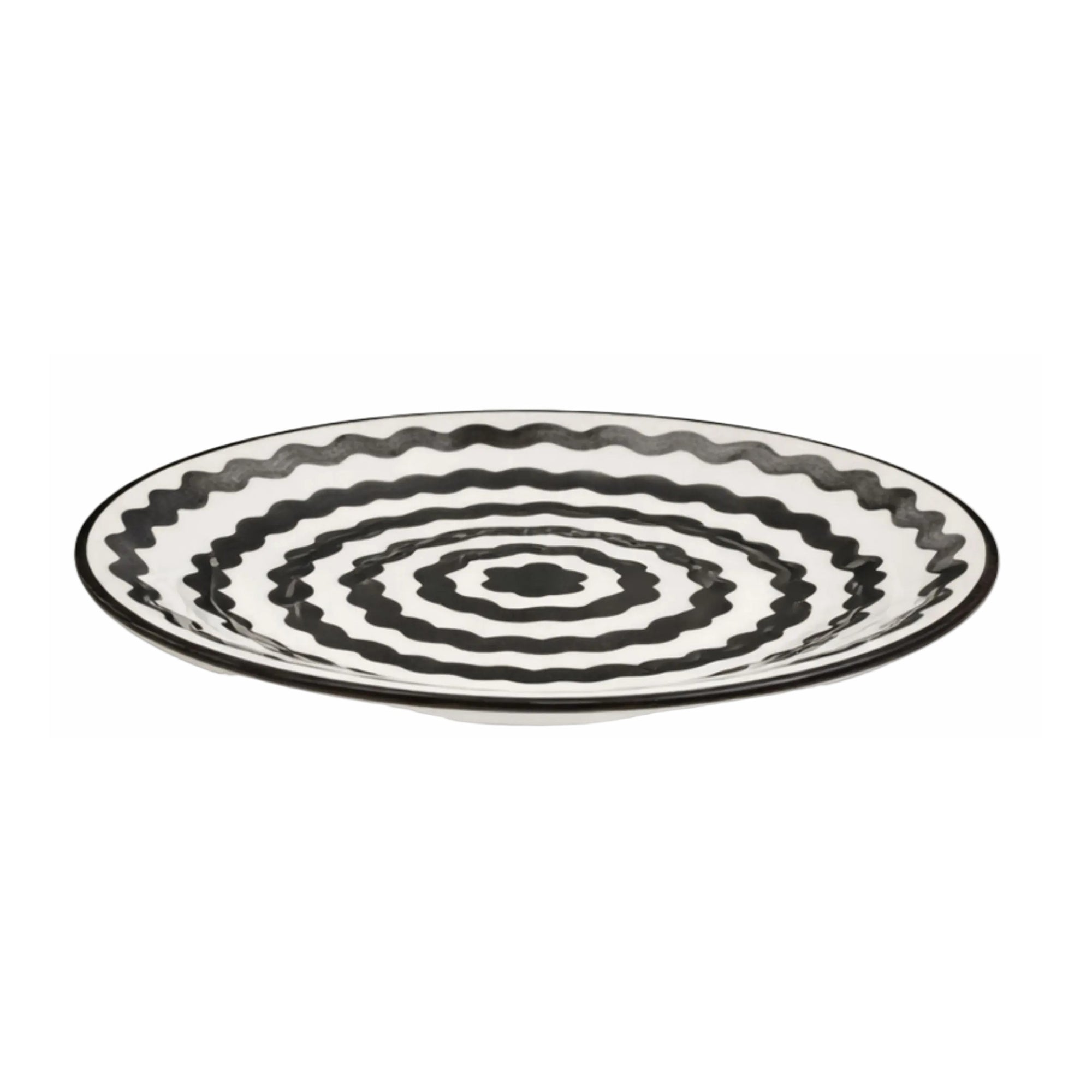 Ondas Side Plate, Jet Black