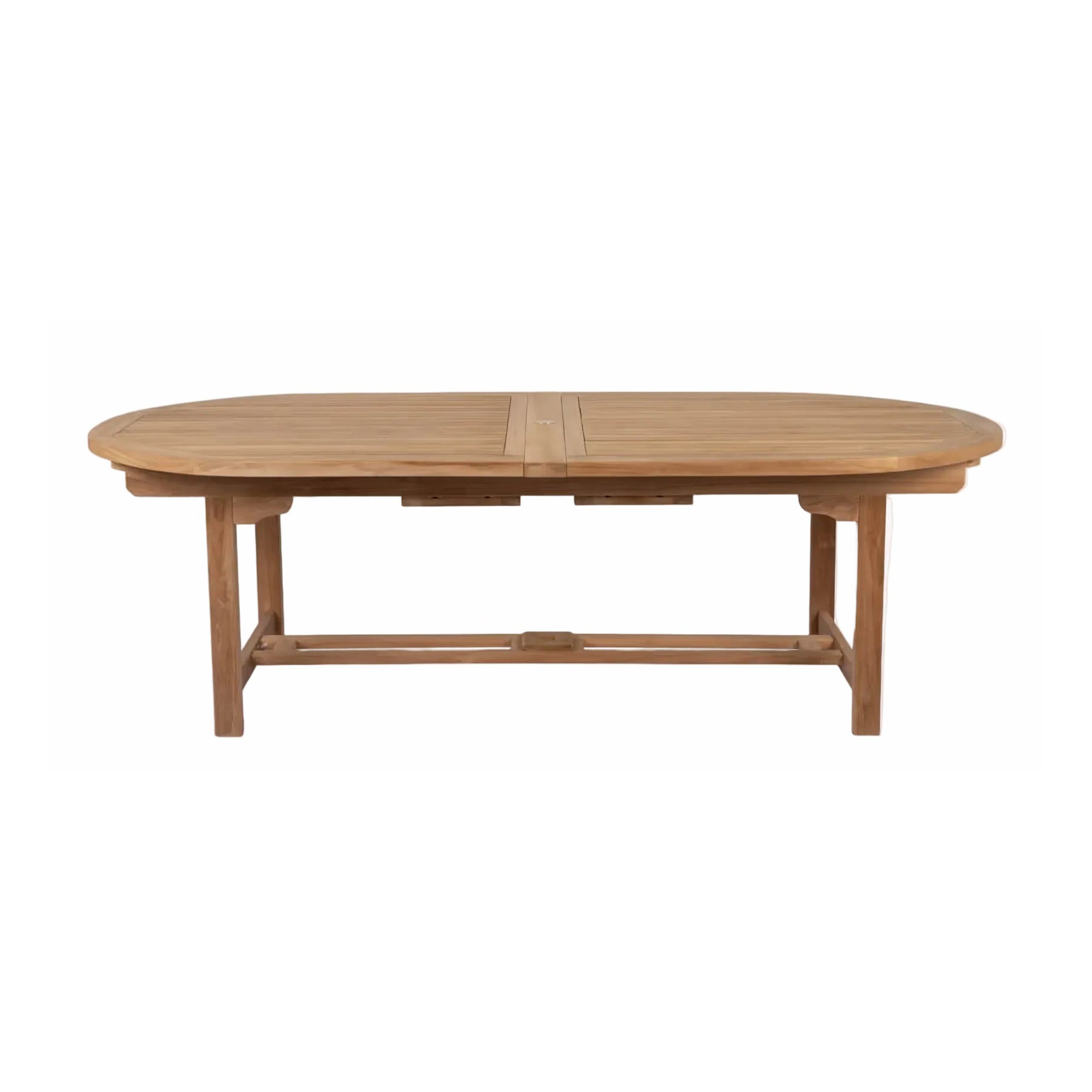 Avon Teak Oval Extending Dining Table