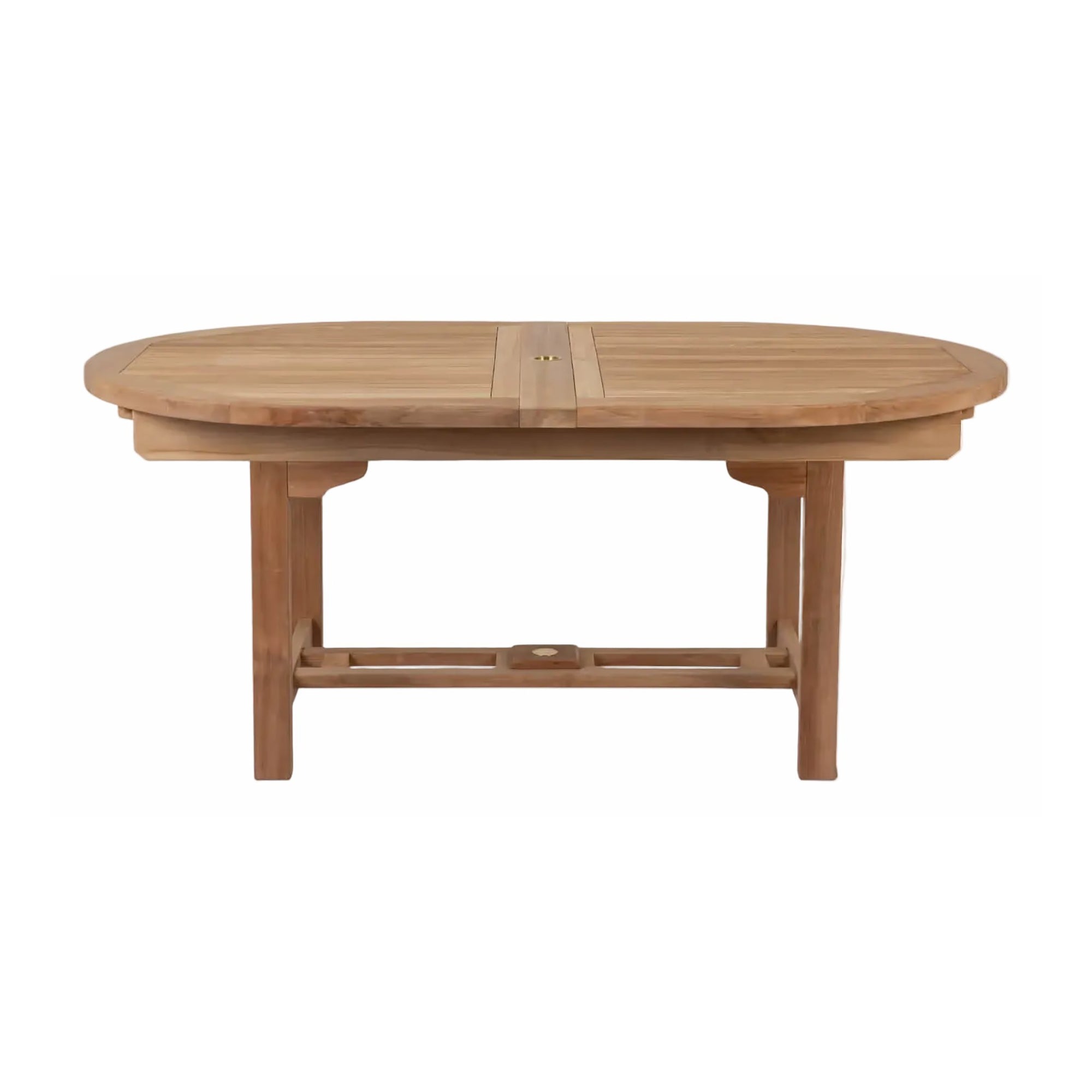 Avon Teak Oval Extending Dining Table