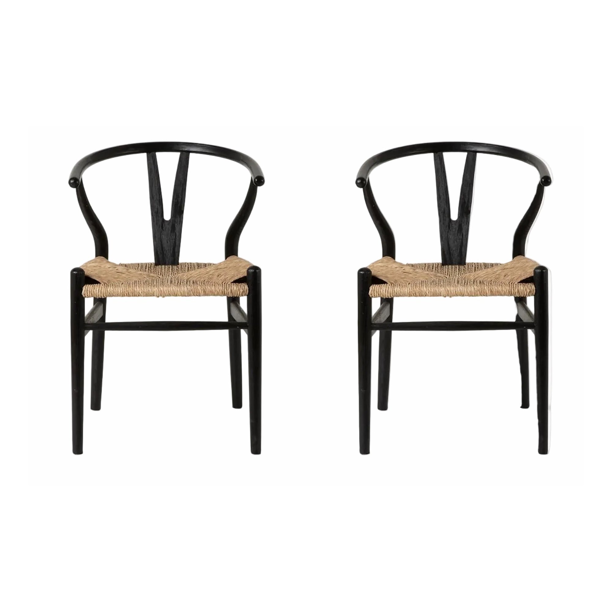 Chilthorne Wishbone Dining Chair Set of 2