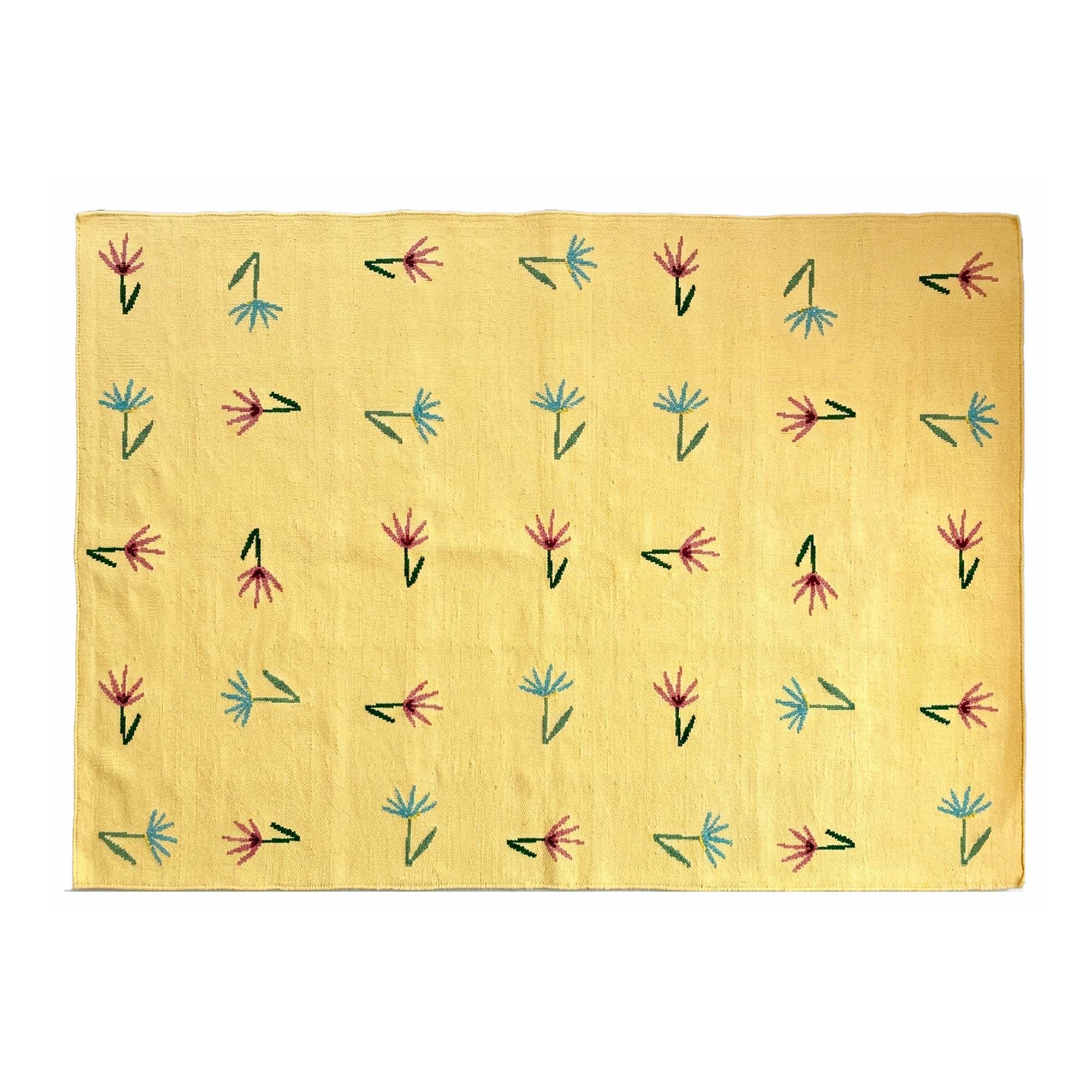 The Wildflowers Rug in Yellow