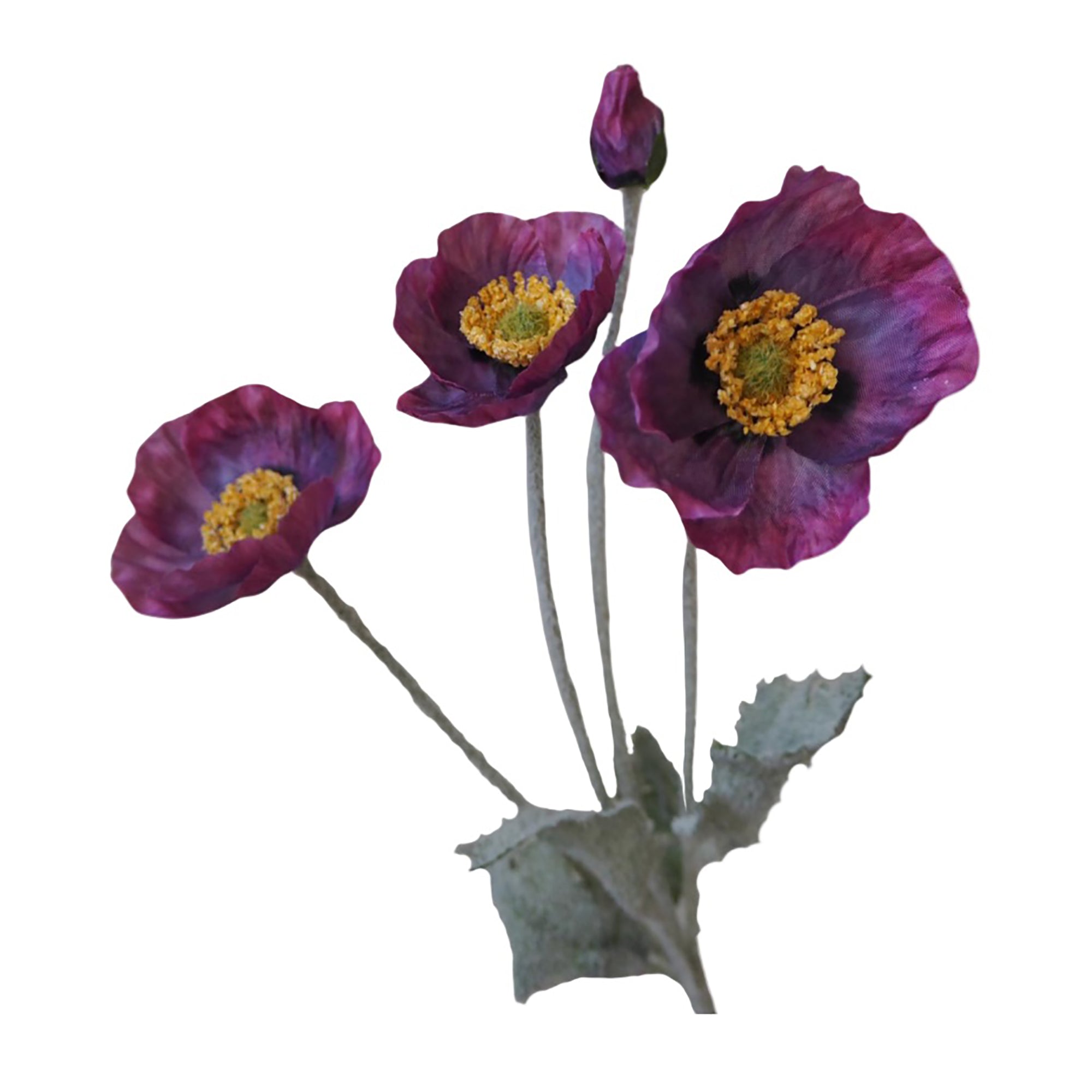 Poppies | Faux Flower Stems | Multiple Colours