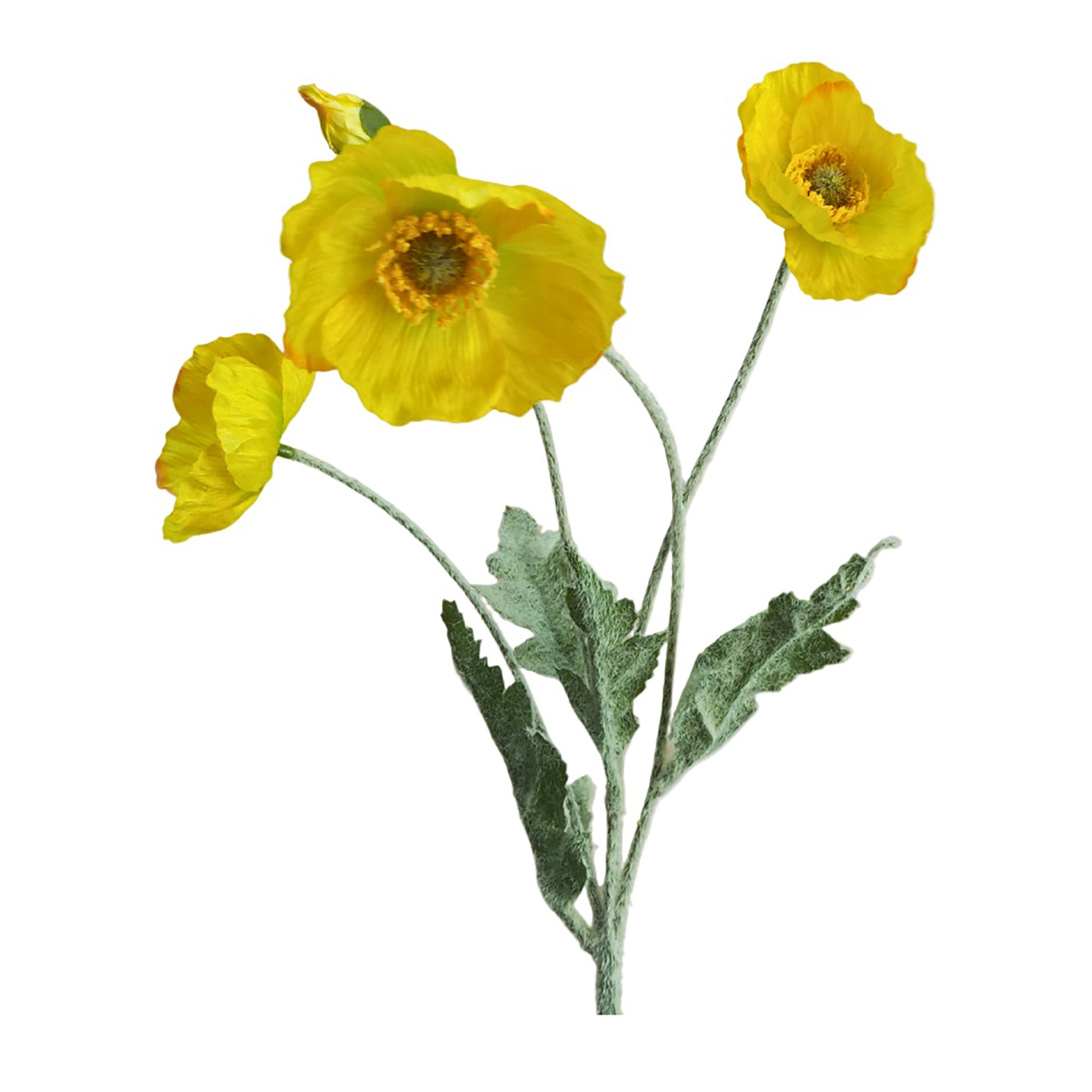 Poppies | Faux Flower Stems | Multiple Colours