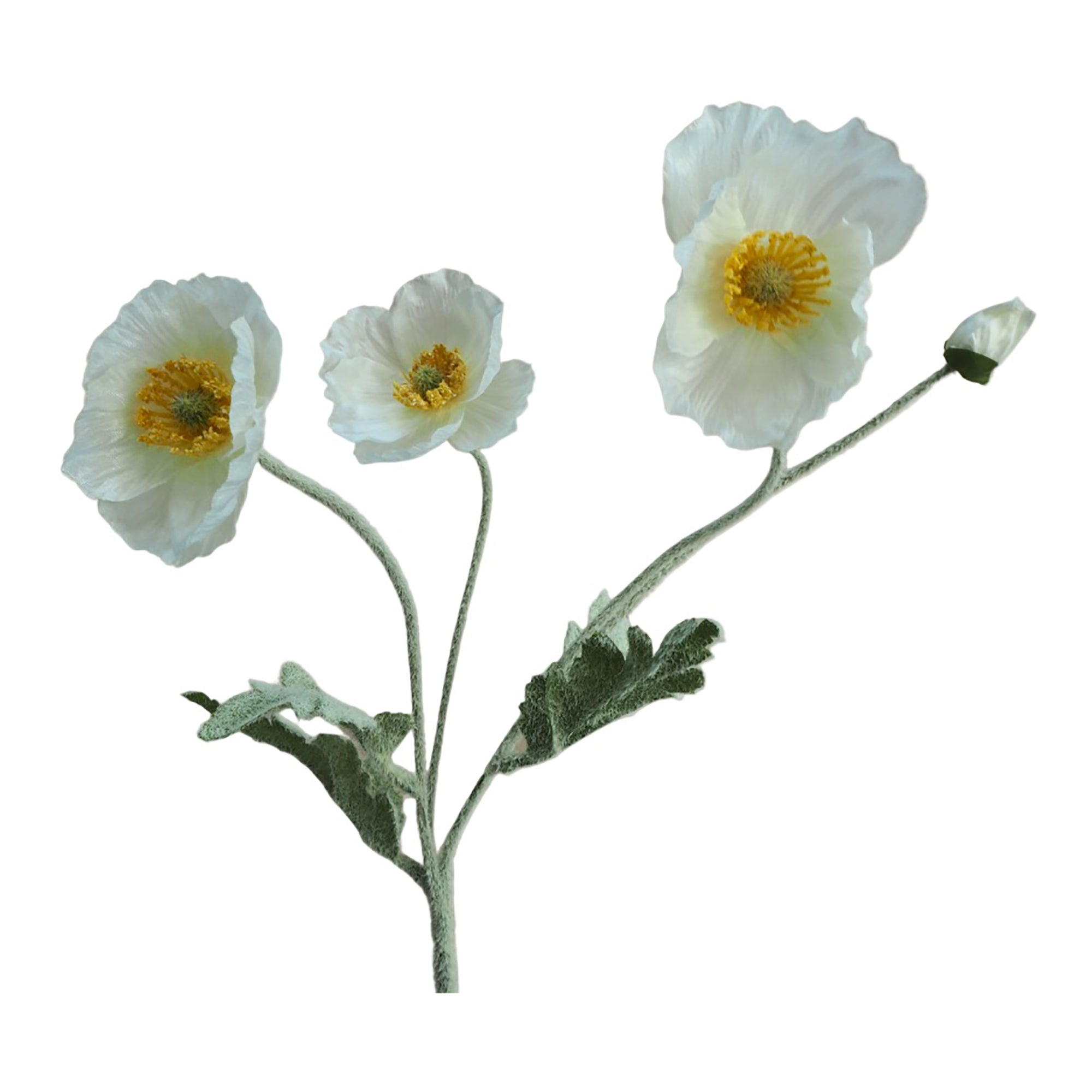 Poppies | Faux Flower Stems | Multiple Colours