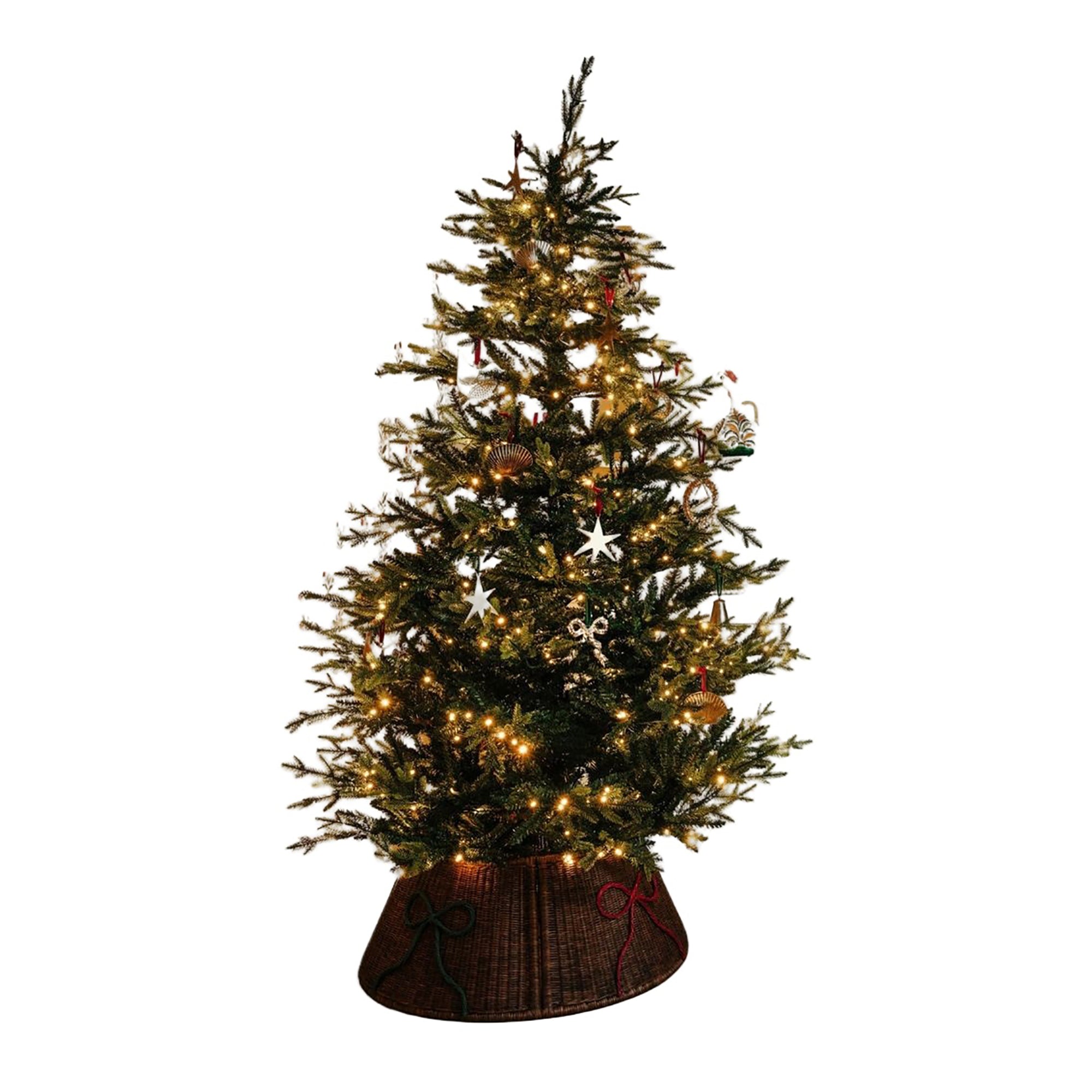 Bow Rattan Tree Skirt